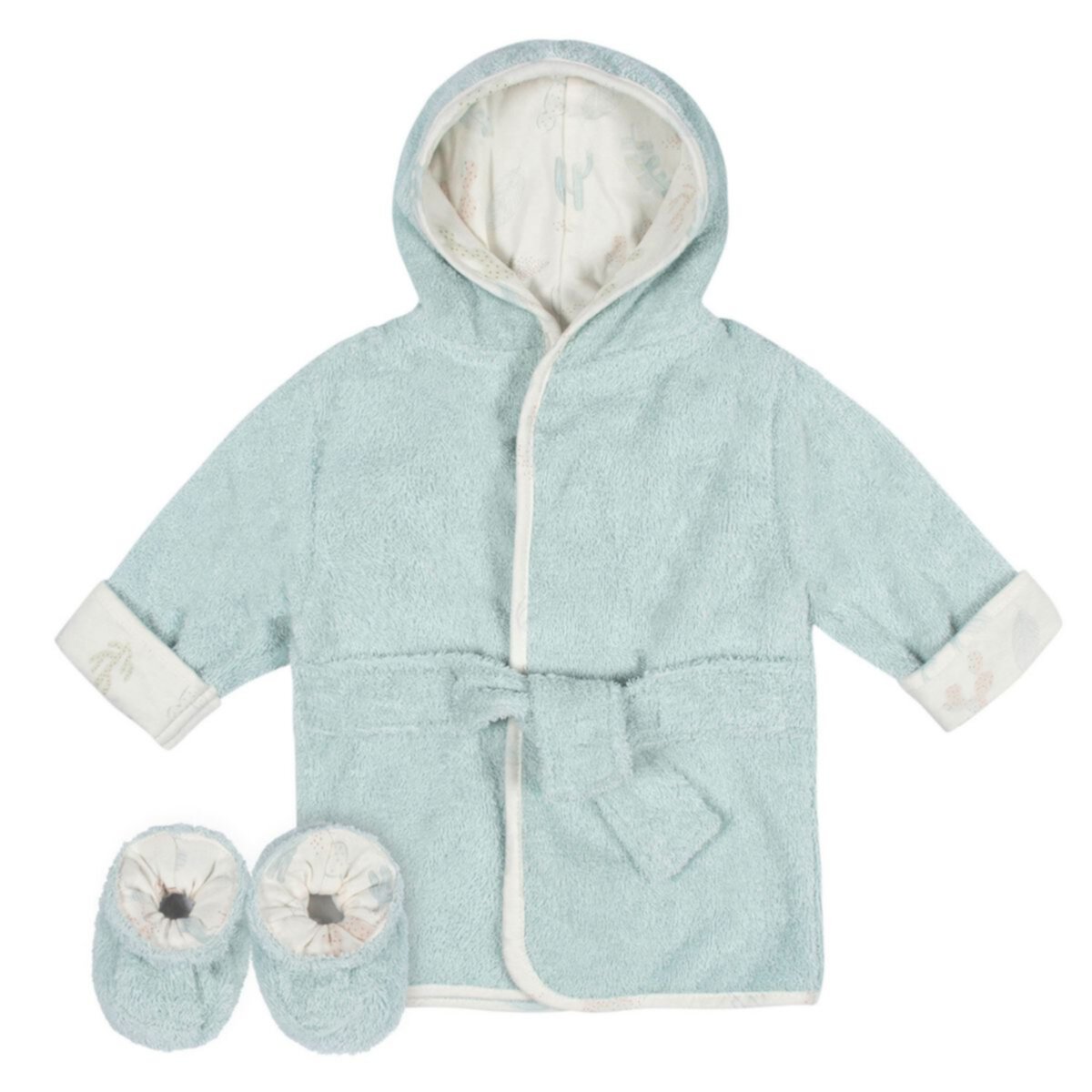 Baby Just Born® Hooded Robe & Booties Set Just Born