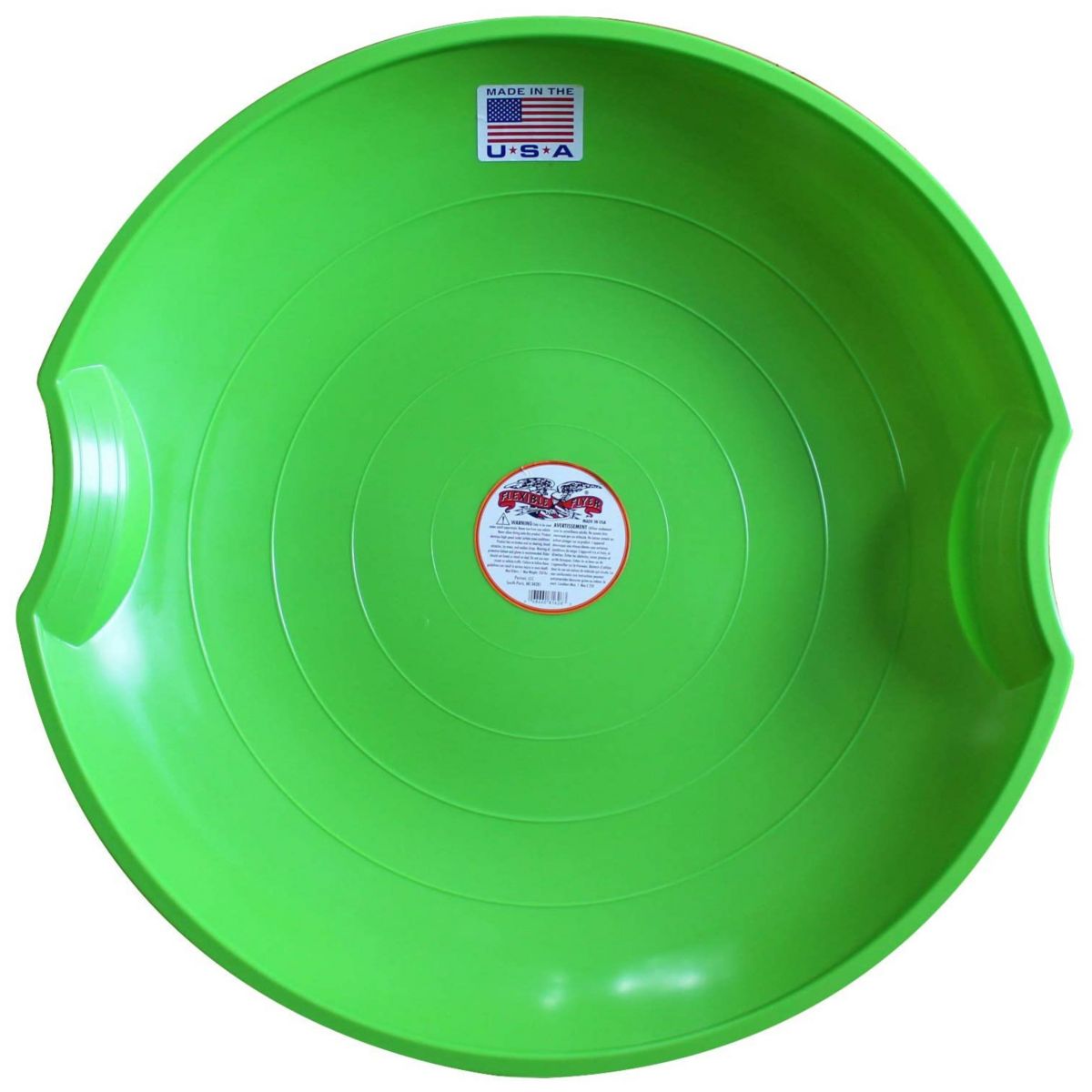 Paricon 626-G Гибкий флаер Летающая тарелка Снежные сани, диаметр 26 дюймов, зеленый Paricon