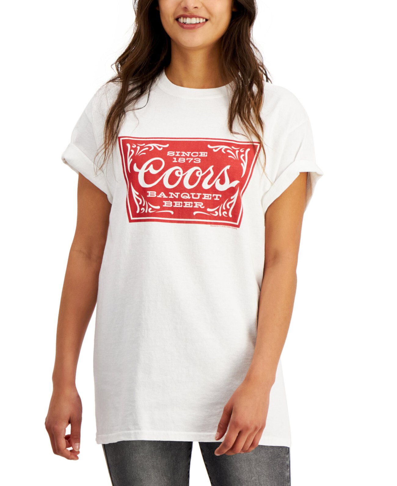 Хлопковая футболка с рисунком Coors для юниоров Junk Food