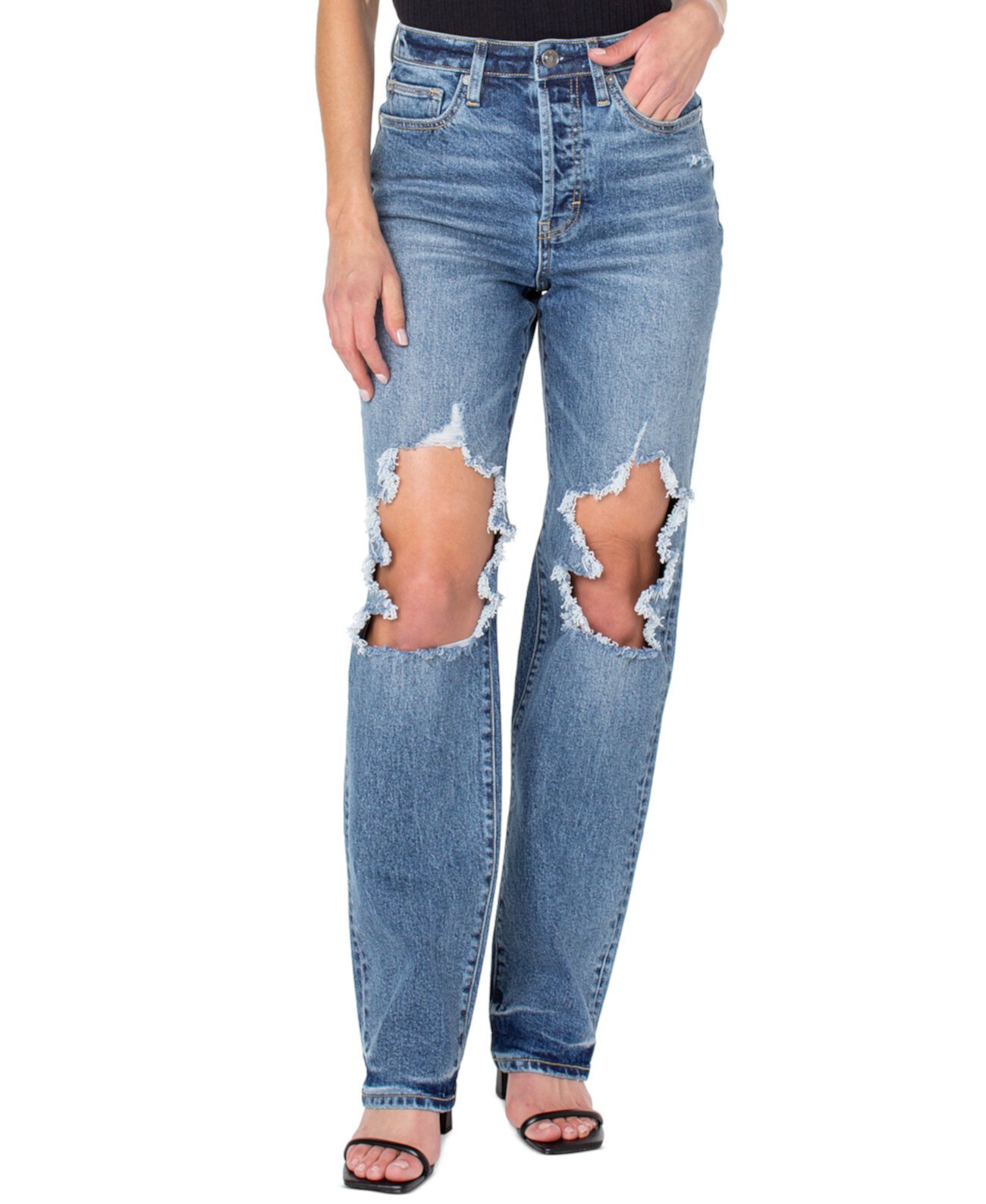 Женские джинсовые джинсы полной длины Parker 90-х Earnest Sewn