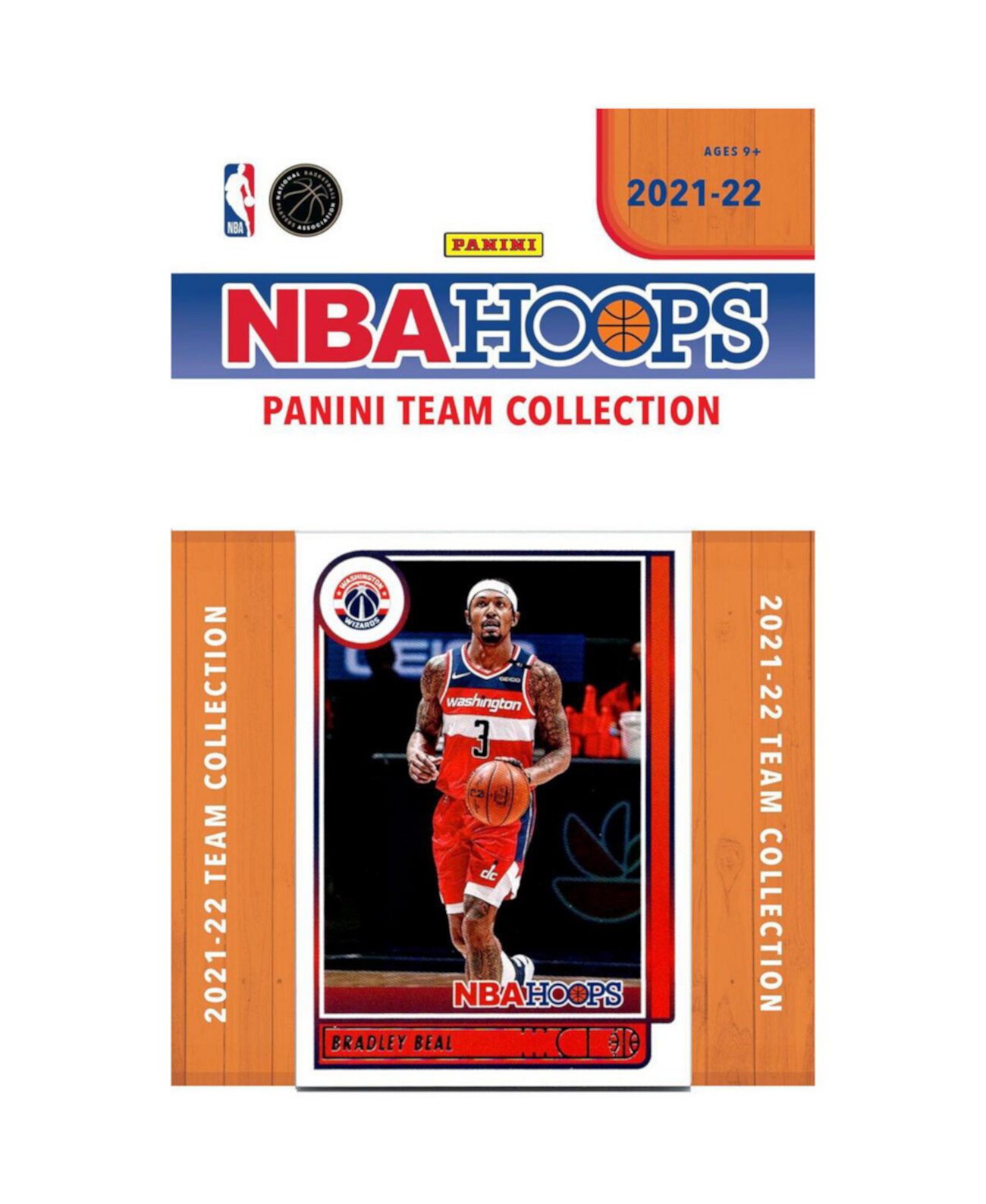 Набор коллекционных карточек команды Washington Wizards 2021/22 Panini