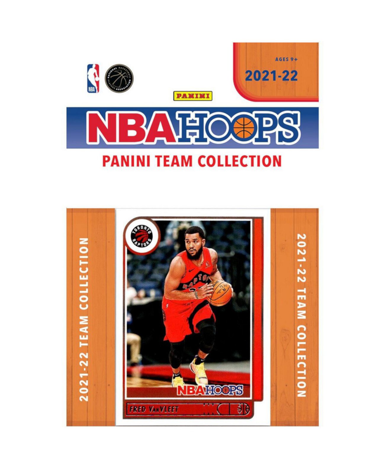 Набор коллекционных карточек команды Toronto Raptors 2021/22 Panini