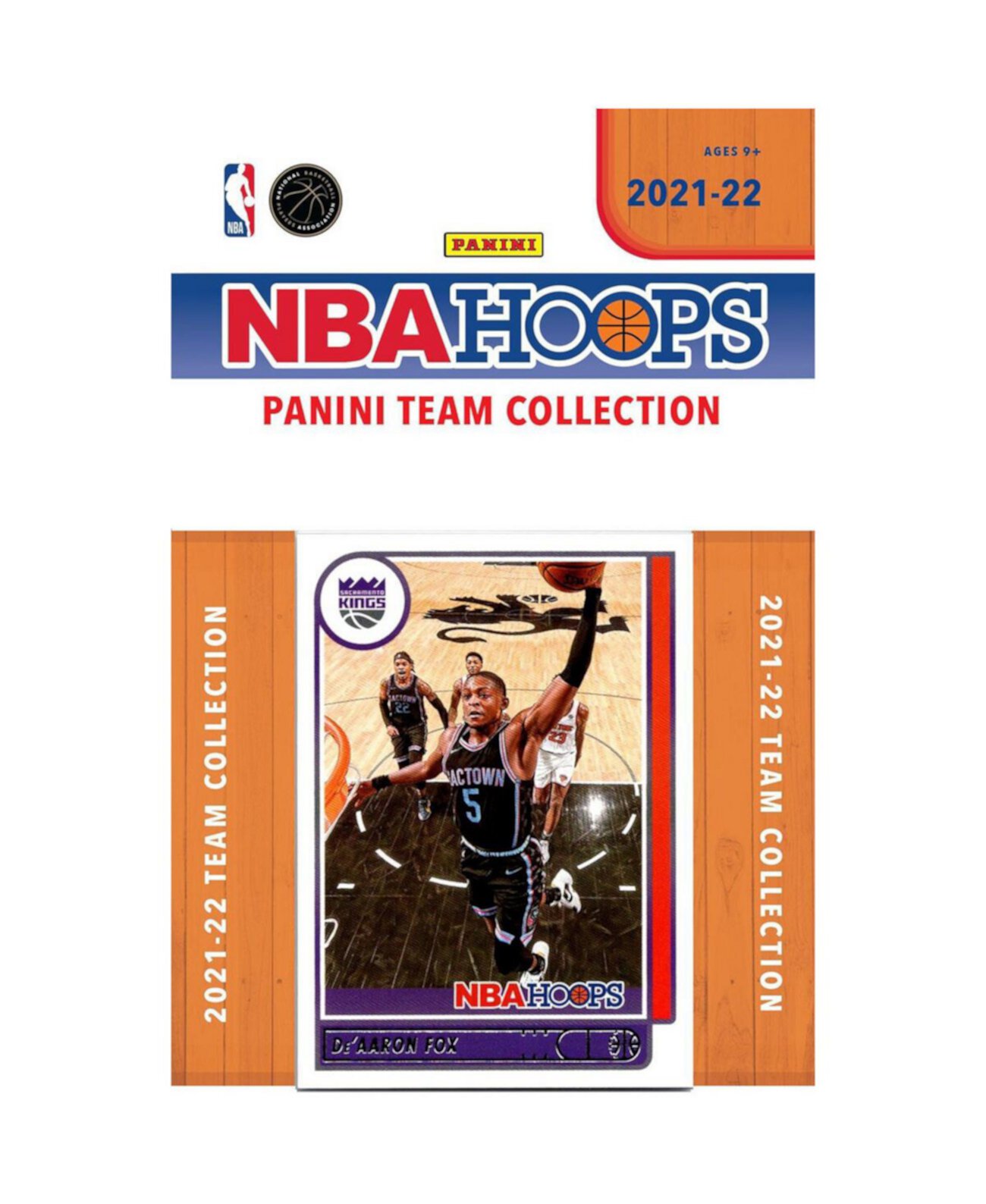 Набор коллекционных карточек Sacramento Kings 2021/22 Team Panini
