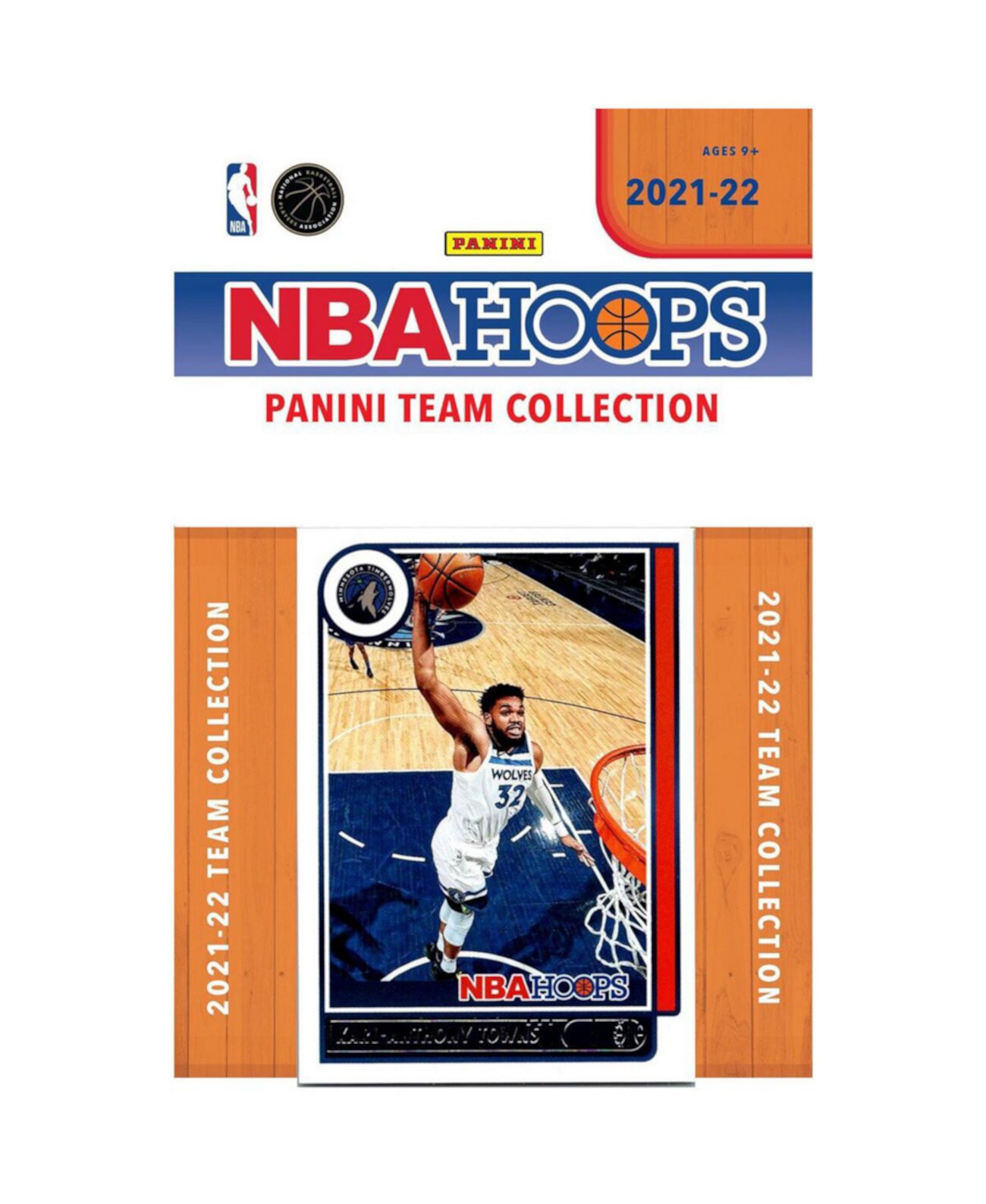 Набор коллекционных карточек Minnesota Timberwolves 2021/22 Team Panini