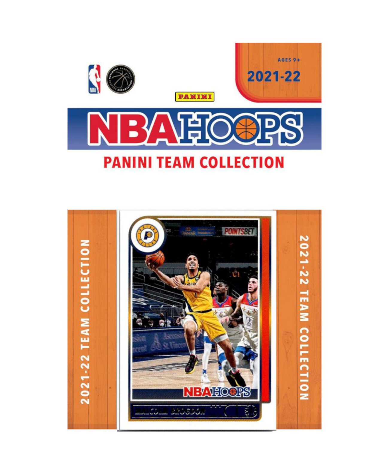 Набор коллекционных карточек Indiana Pacers 2021/22 Team Panini
