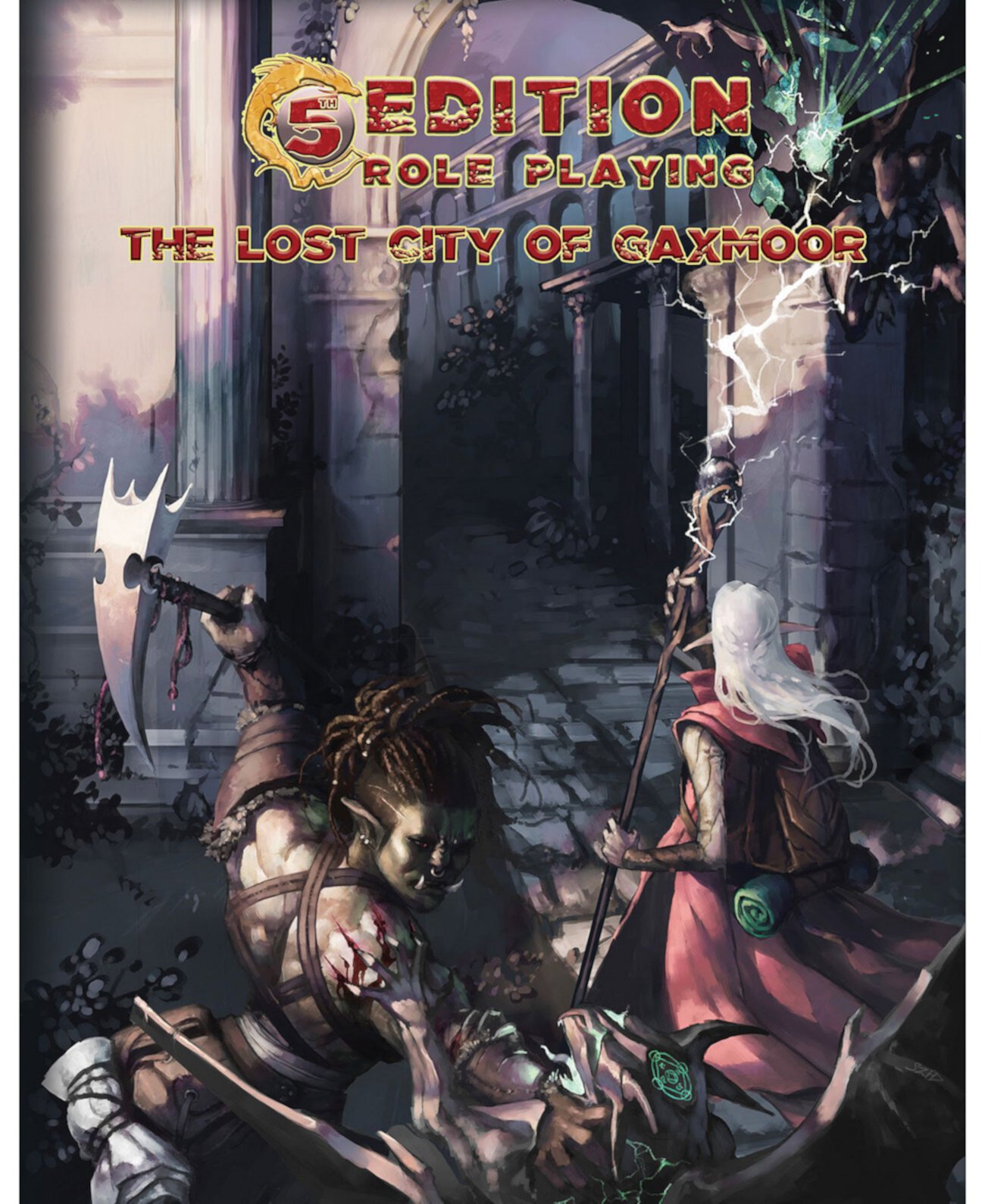 Затерянный город Гаксмур, 5-е издание Troll Lord Games