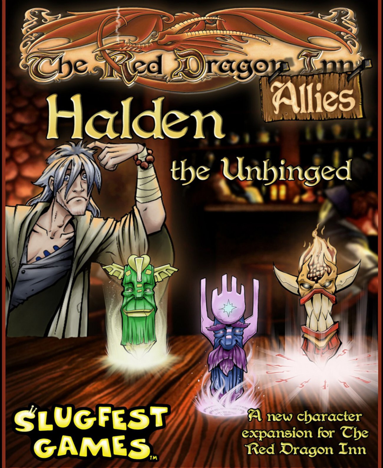 Red Dragon Inn Allies Halden the Unhinged, дополнение Slugfest Games