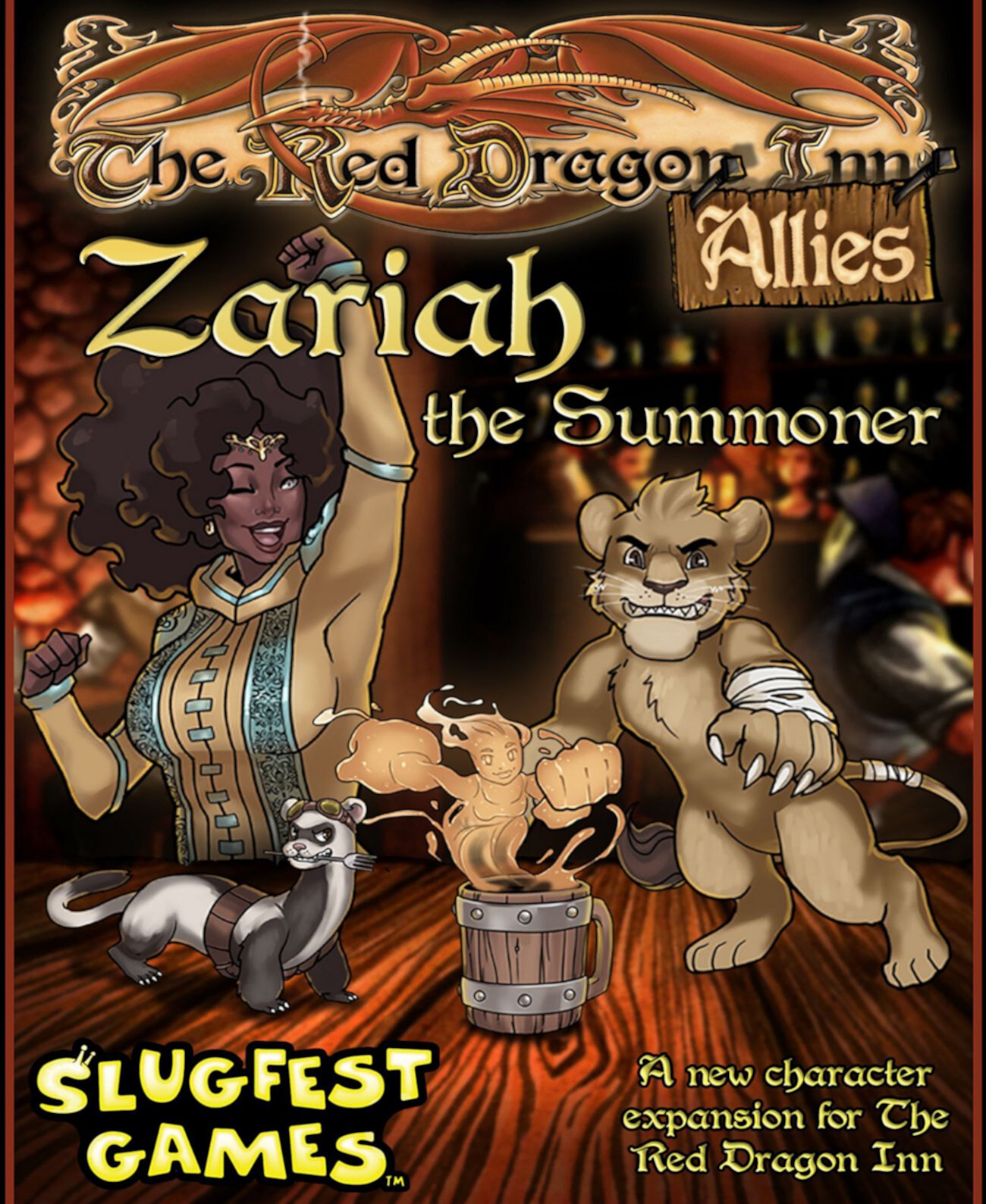 Red Dragon Inn Allies Зария Призывательница, дополнение Slugfest Games