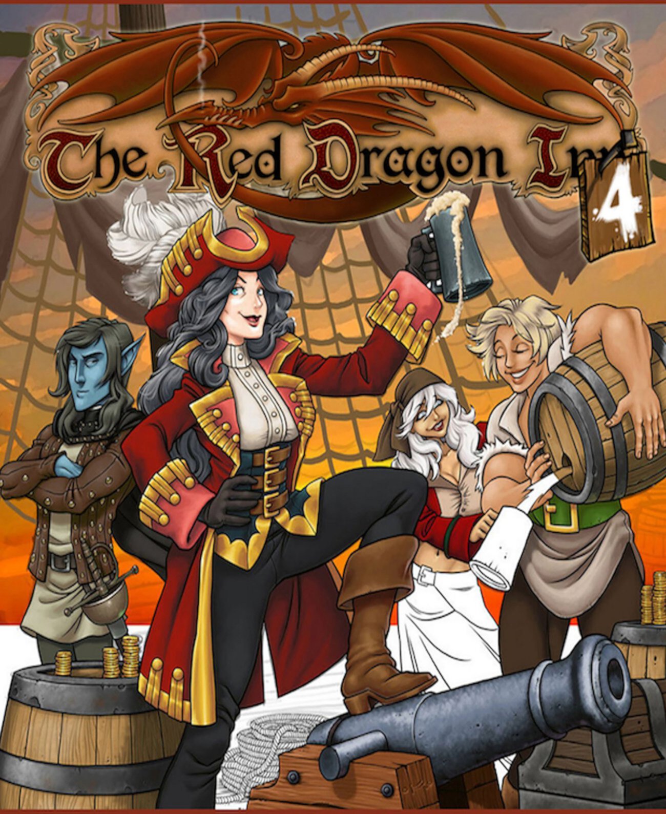 Настольная игра Red Dragon Inn 4 Slugfest Games