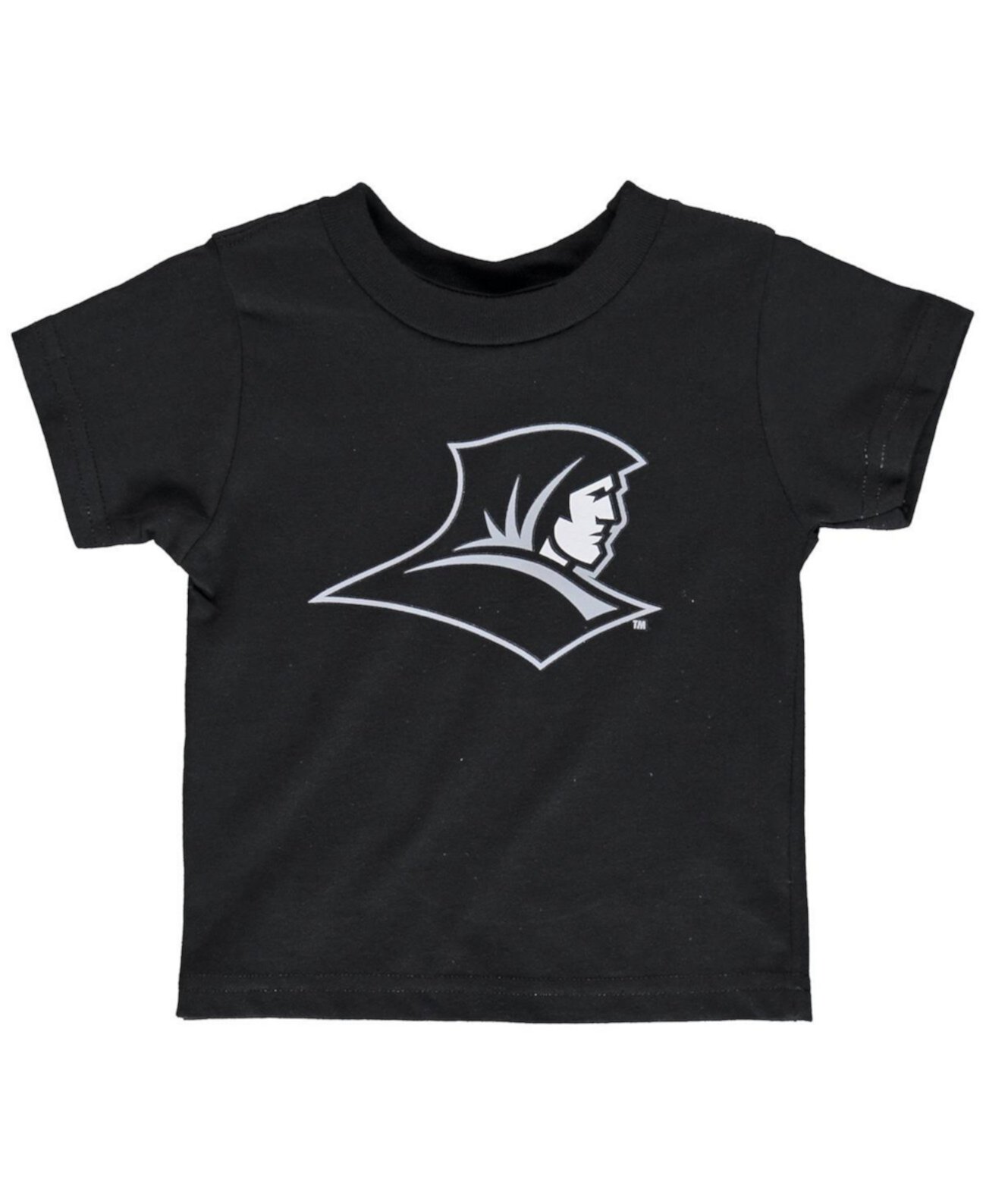 Черная футболка с большим логотипом Providence Friars для мальчиков и девочек для малышей Two Feet Ahead