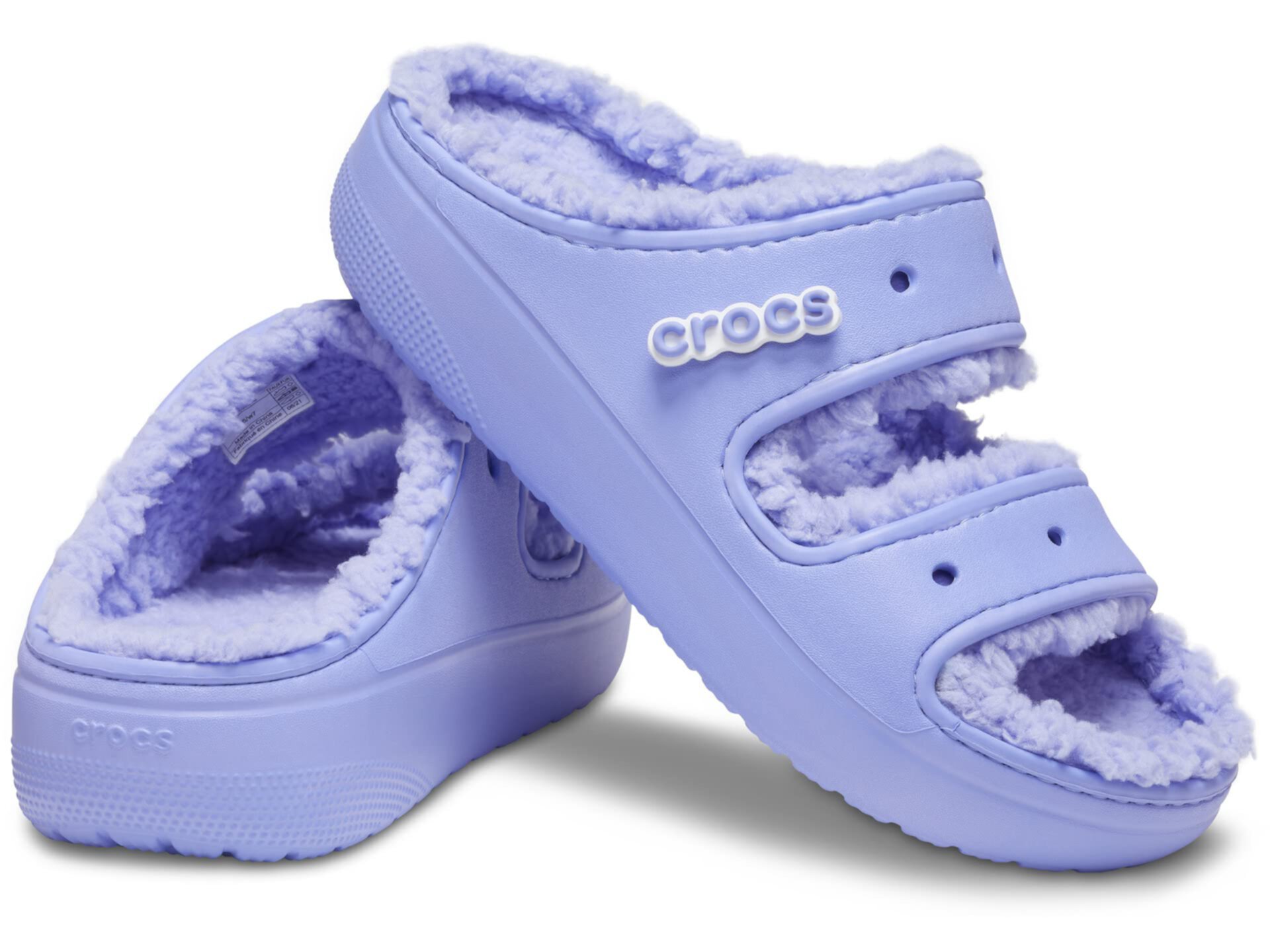 Классические сандалии Crocs Cozy с мягкой подкладкой и легкой конструкцией Crocs