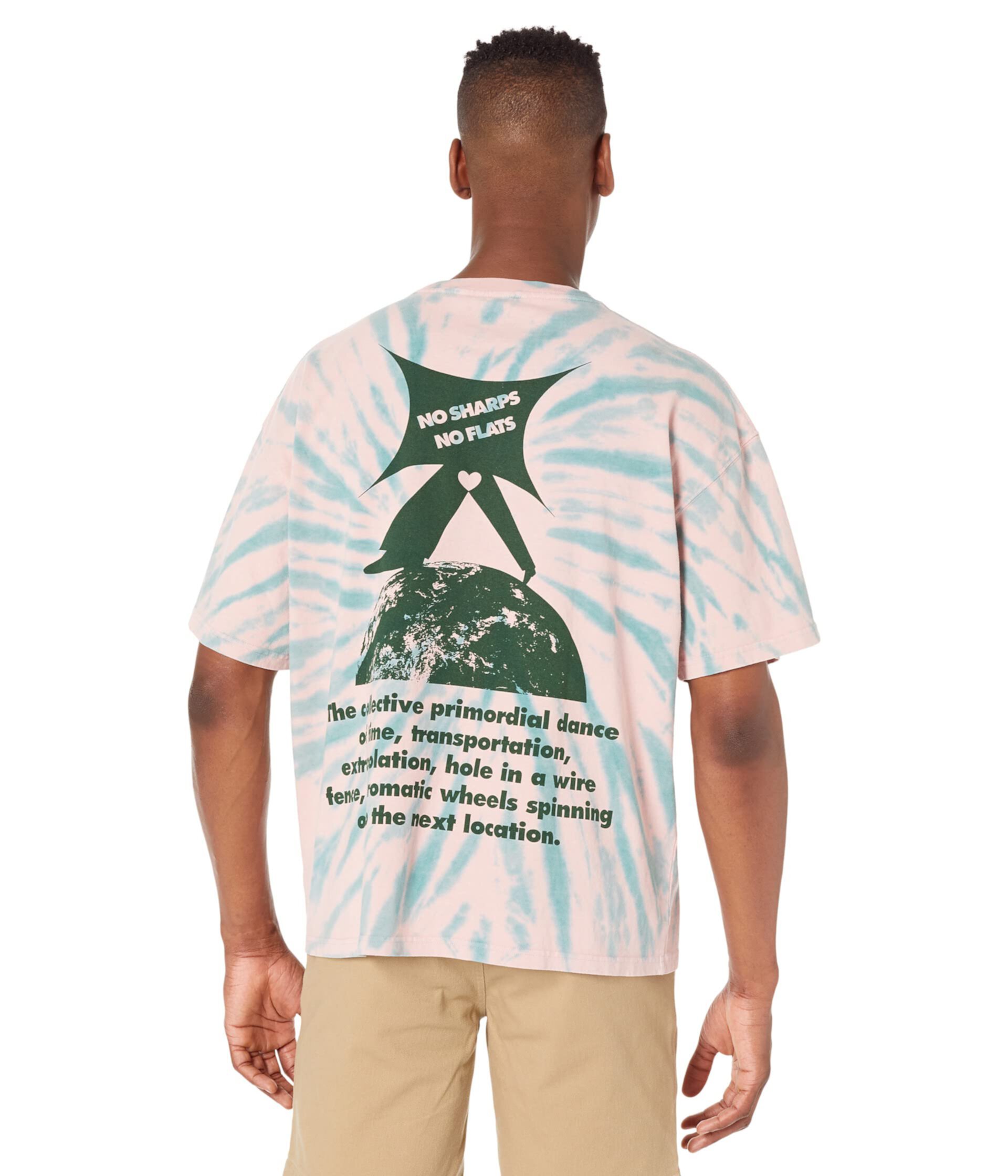 Flat Footed Tie-Dye Tee DaVinci