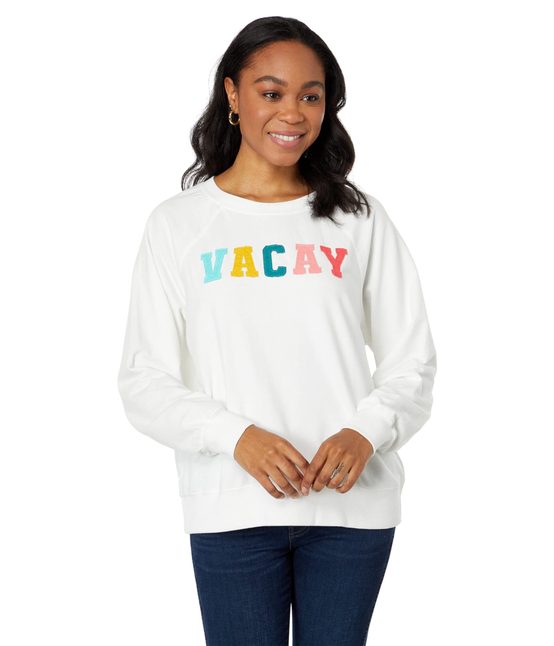 Vacay French Terry Sommers Sweatshirt Wildfox