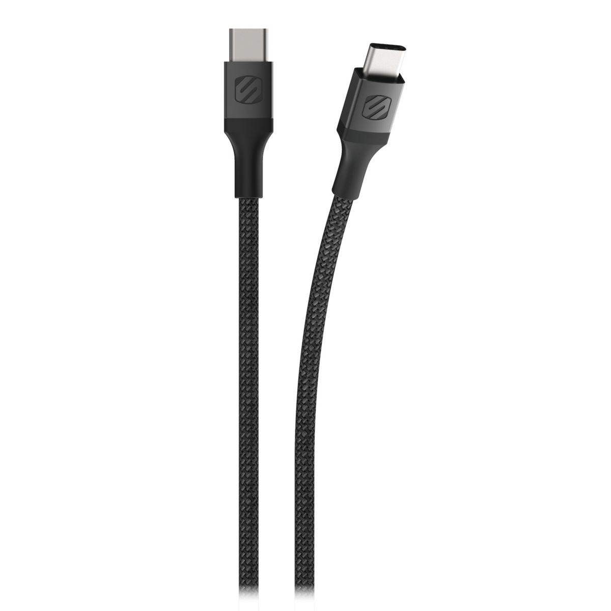 Плетеный кабель USB C Scosche STRIKELINE премиум-класса, длина 4 фута. Scosche