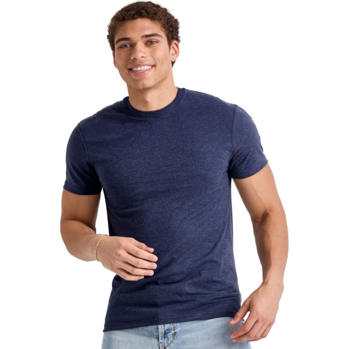 Мужская футболка из трех смесовых тканей Hanes Originals Hanes