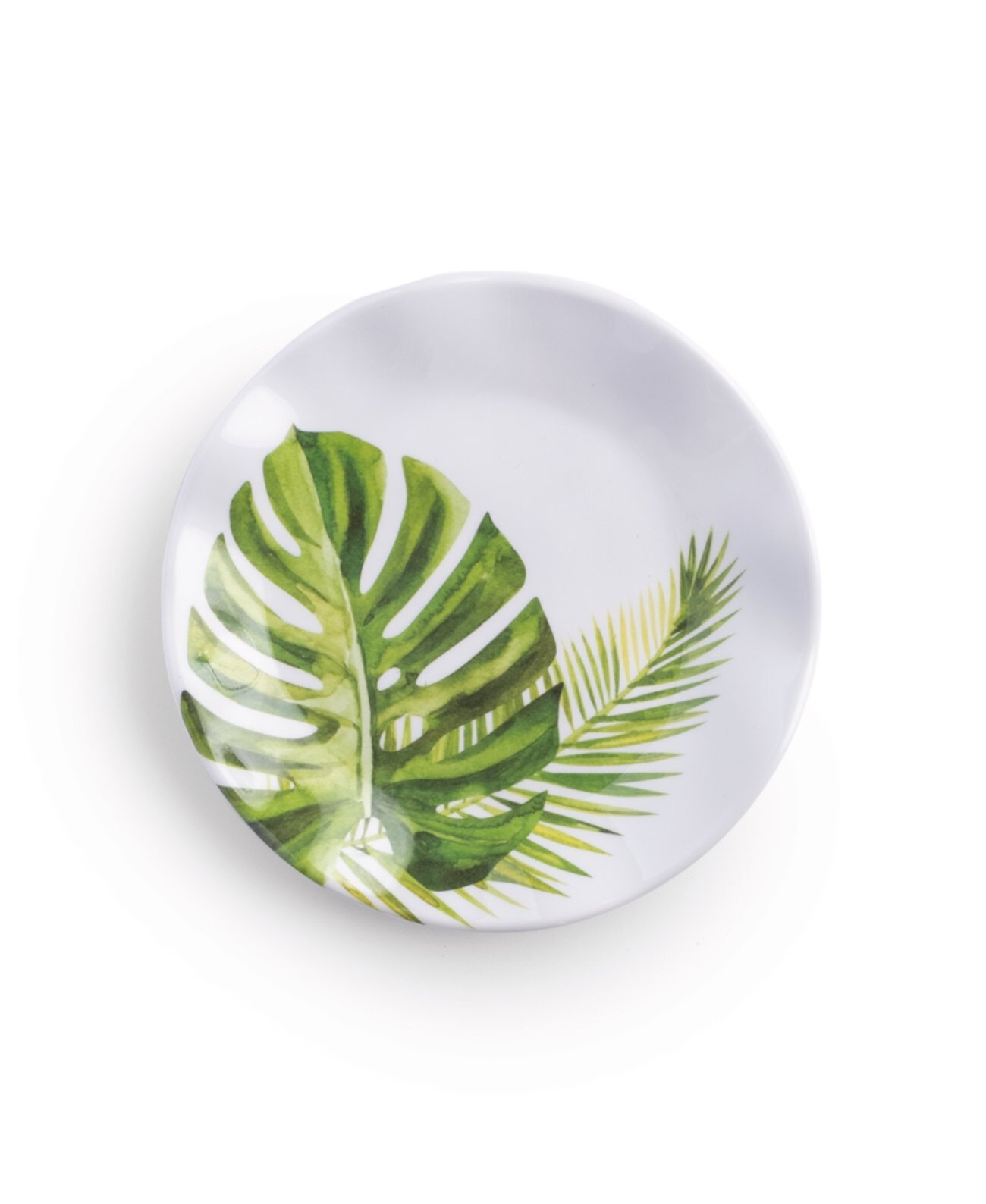 Набор тарелок для канапе с меламином Palm 5,5 дюйма/4 шт. Q Squared