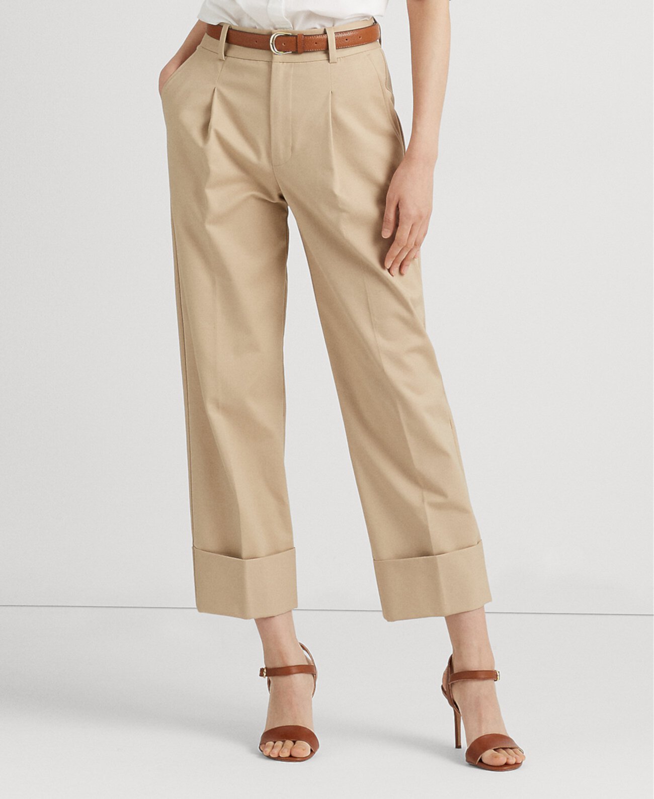 Женские Бриджи и капри LAUREN Ralph Lauren Double-Faced Stretch Cotton LAUREN Ralph Lauren