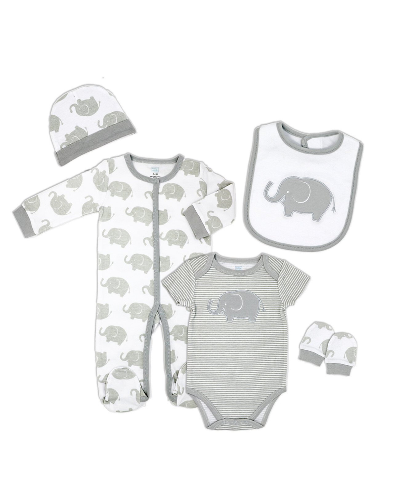 Layette для новорожденных мальчиков и девочек, набор из 5 предметов Baby Mode