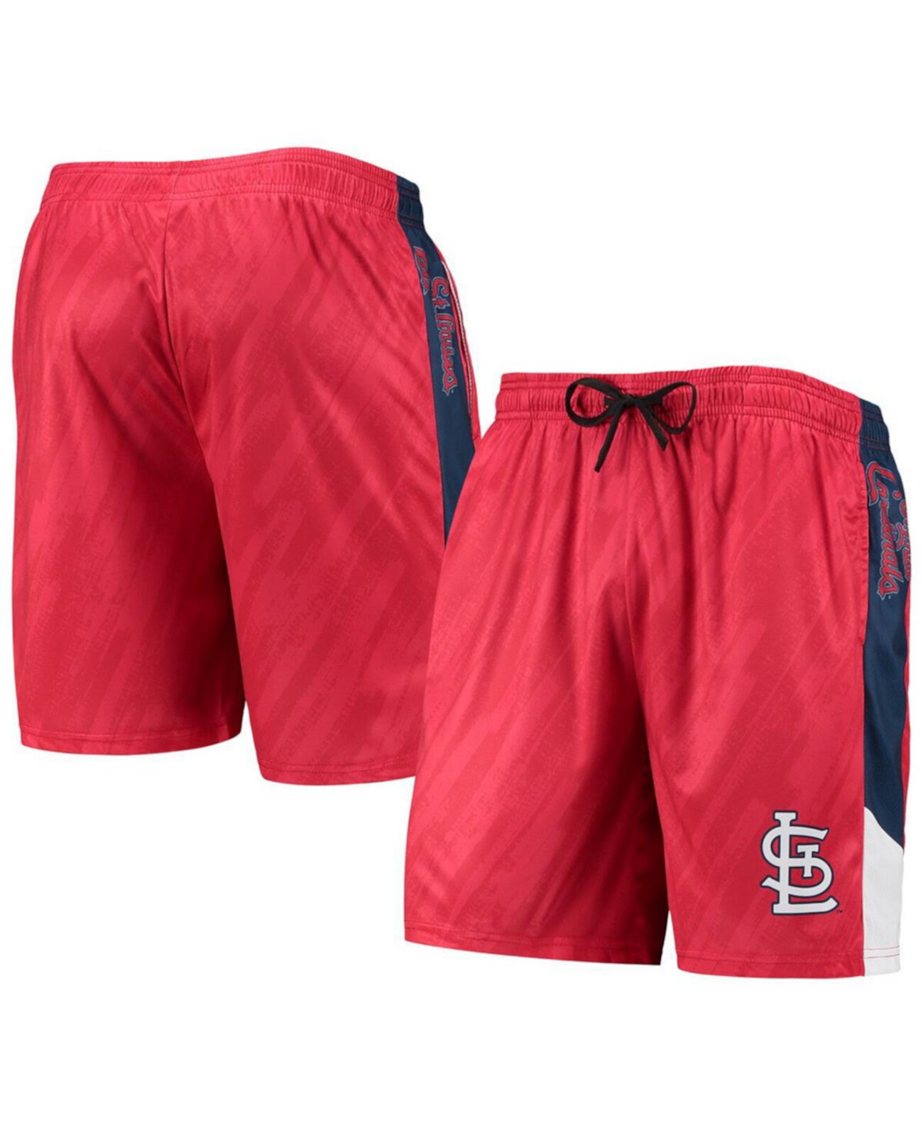 Мужские красные статические шорты St. Louis Cardinals FOCO