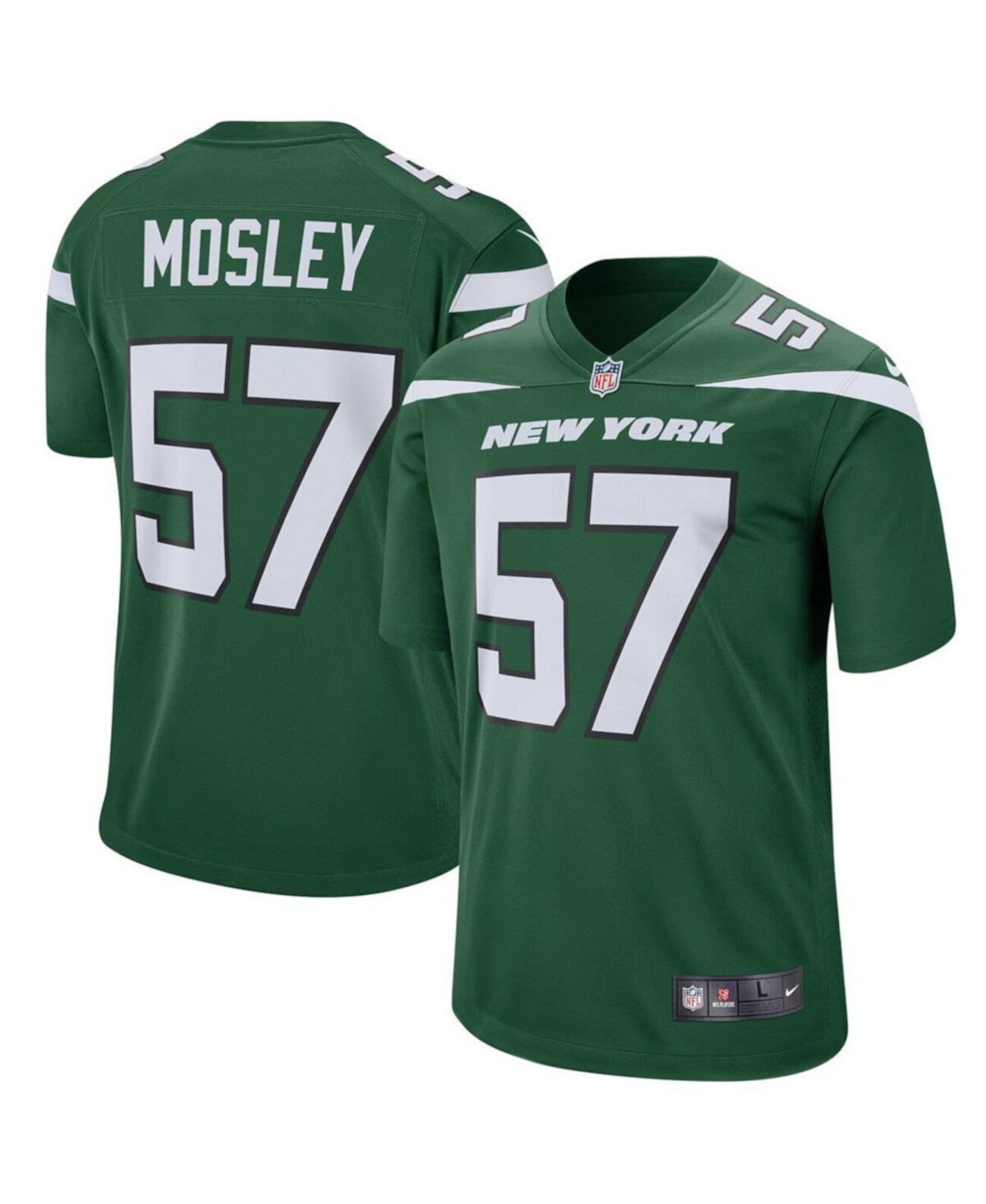 Мужское Джерси Nike C.J. Mosley Gotham Green New York Jets Nike