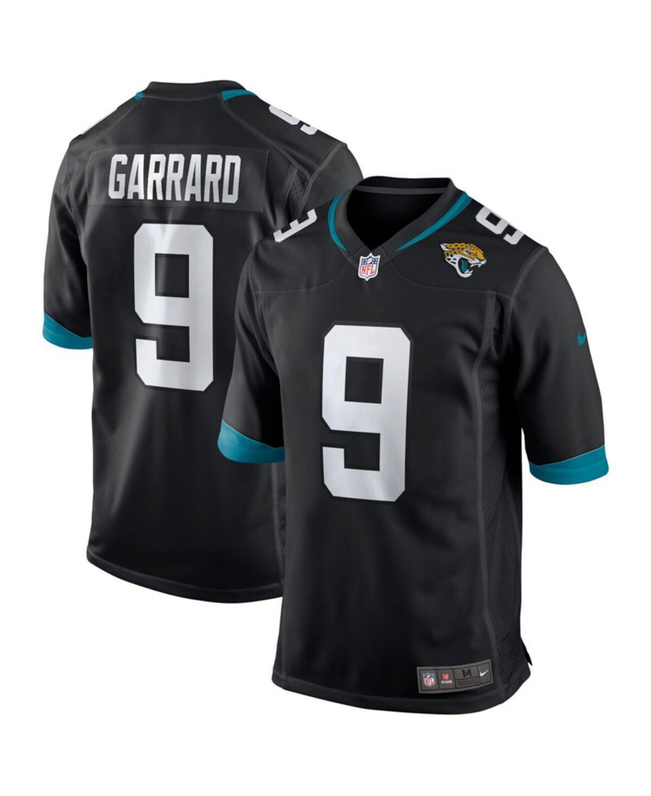 Мужское Джерси Nike David Garrard Черное Jacksonville Jaguars Именного Игрока Nike