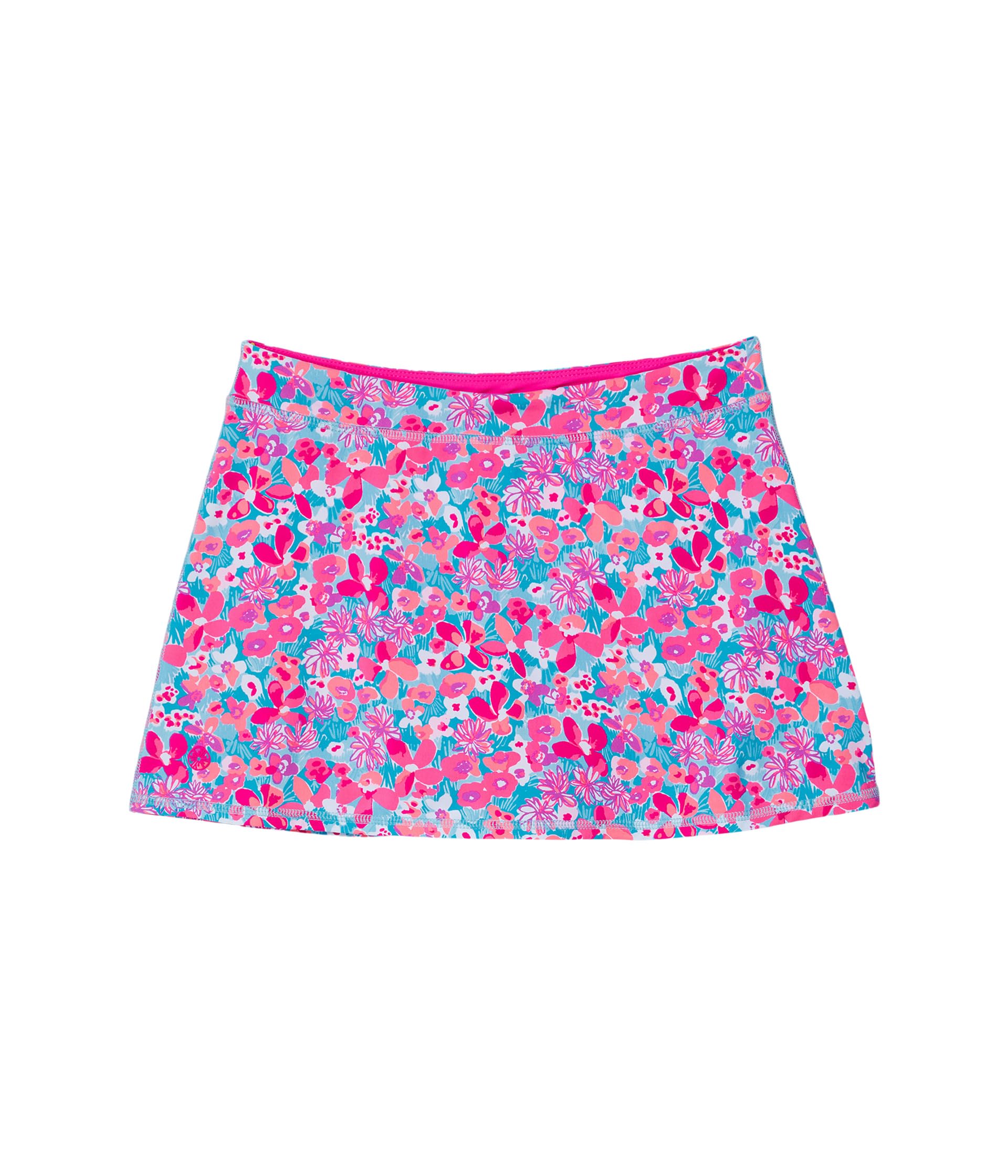 Детская юбка-шорты Lilly Pulitzer Kids Mini Aila UPF 50+ с эластичным поясом из 100% хлопка Lilly Pulitzer Kids