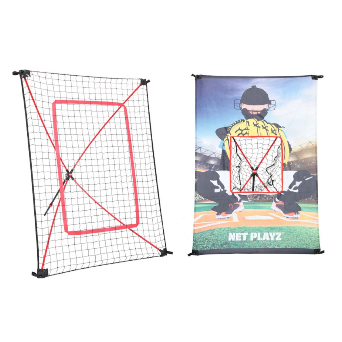 Net Playz Baseball Training Net Rebounder Net Playz