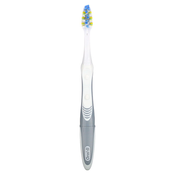 Pulsar Whitening, Зубная щетка на батарейках, мягкая, 1 зубная щетка Oral-B