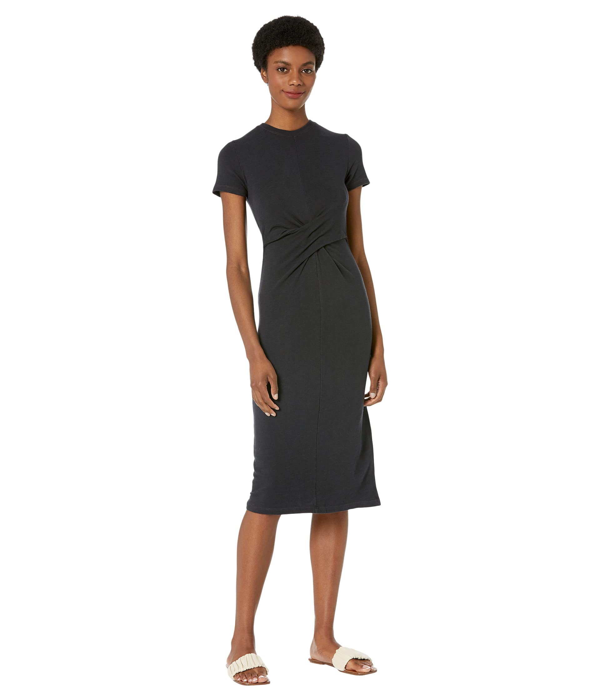 Supersoft Front Twist Dress Monrow