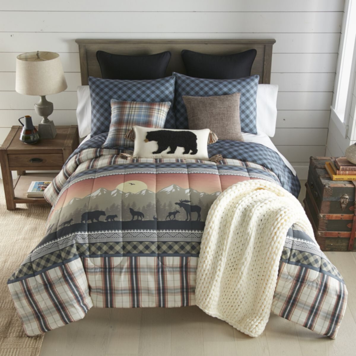 Donna Sharp Morning Path Comforter Set with Shams Donna Sharp