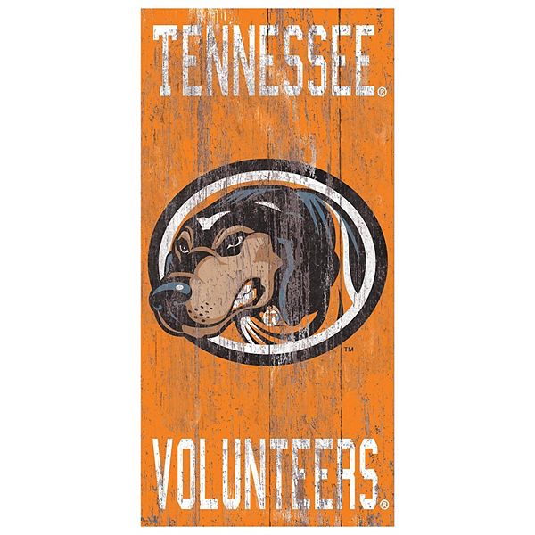 Декоративный стенд с логотипом Tennessee Volunteers из МДФ, 30 см x 15 см, готовый к подвешиванию Fan Creations