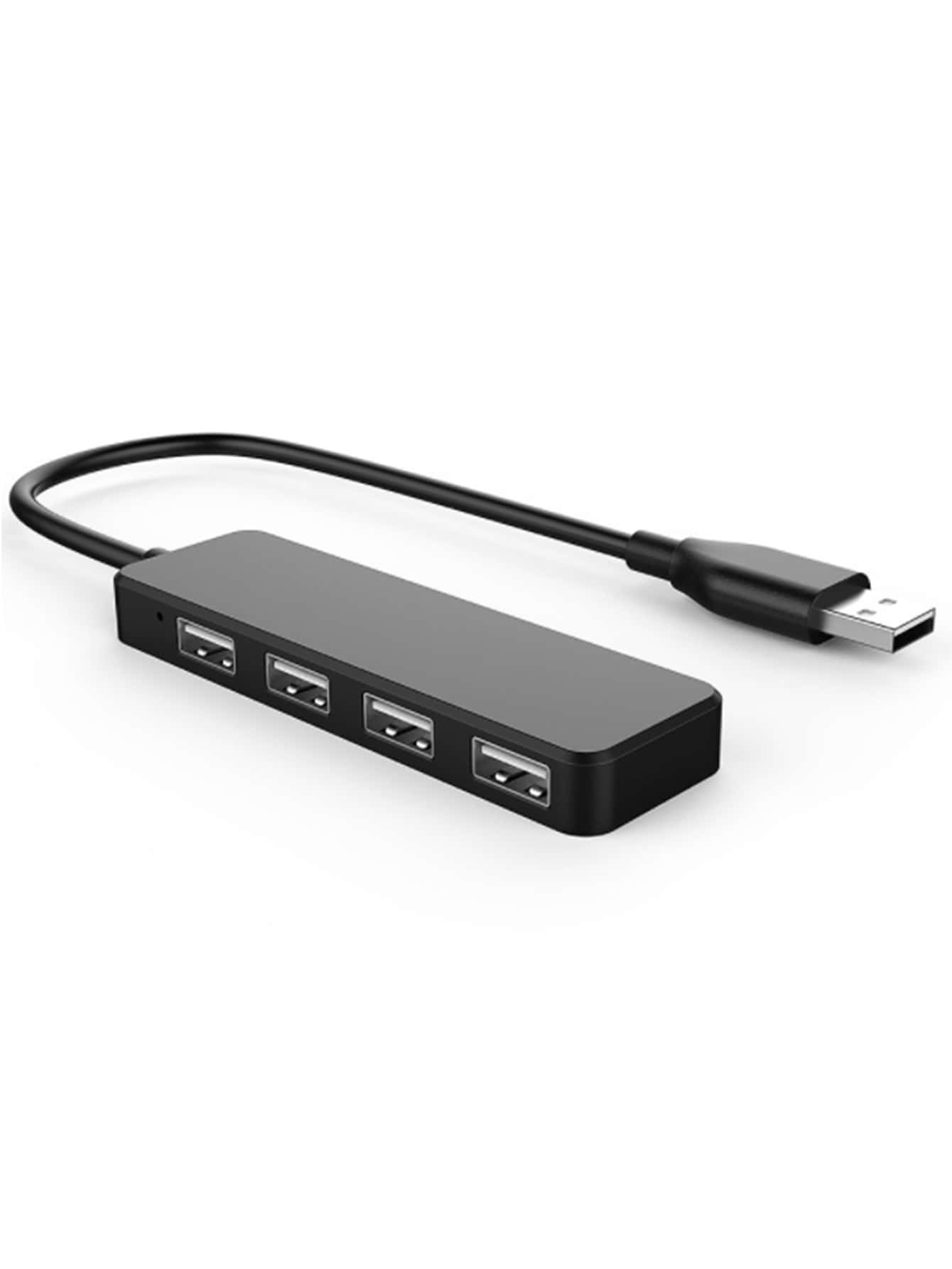 Высокоскоростной 4-портовый разветвитель USB-концентратора для ноутбука SHEIN