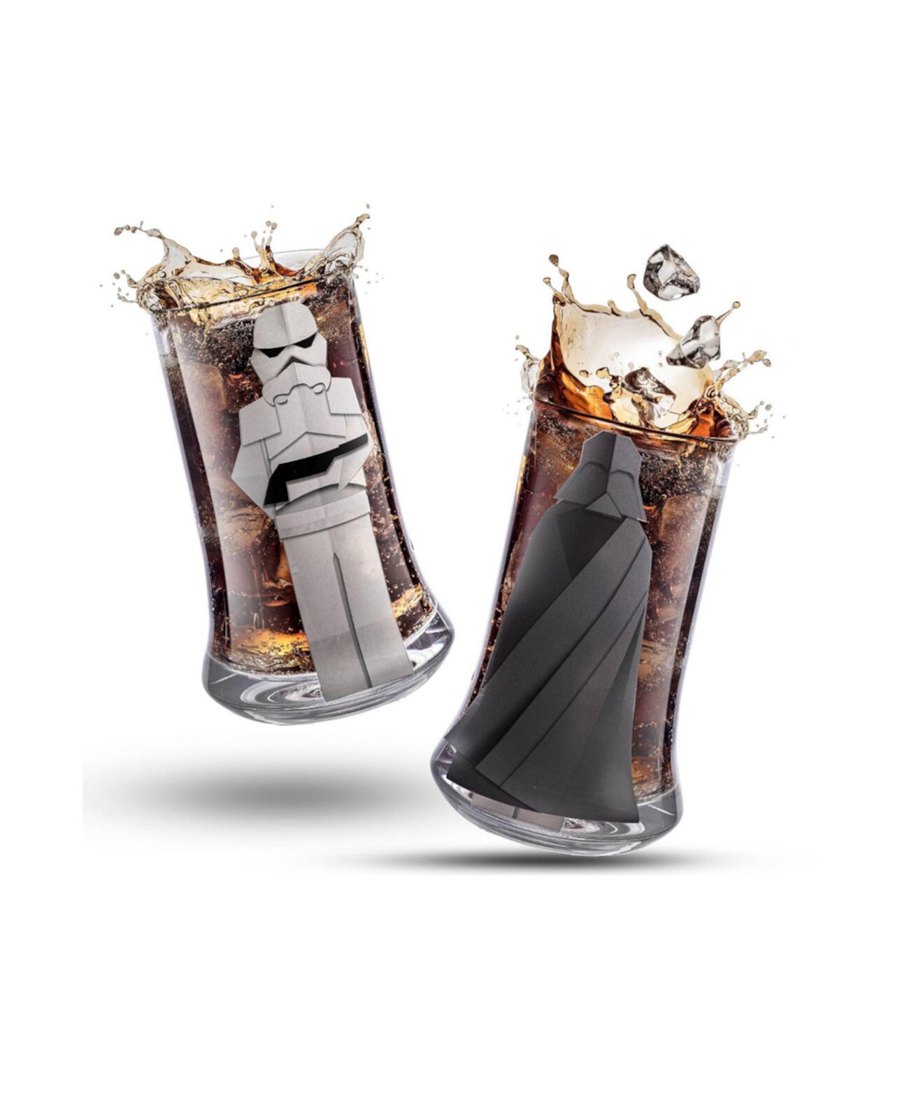 Стаканы для питья «Звездные войны: Остерегайтесь темной стороны», набор из 2 шт. JoyJolt