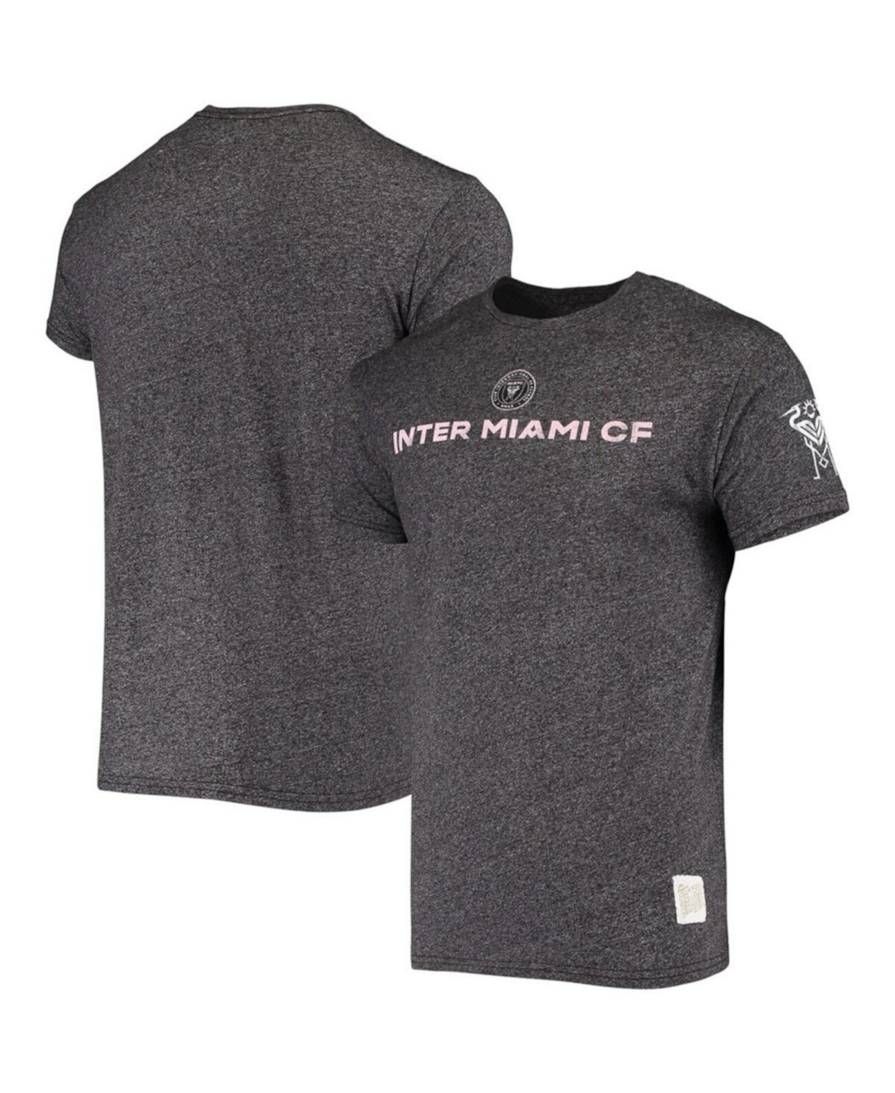 Мужская черная футболка Inter Miami CF Mock Twist Original Retro Brand