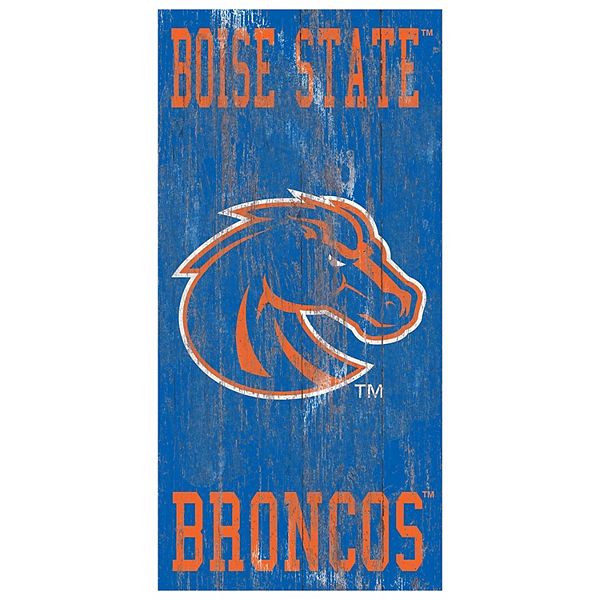 Декоративная подставка с логотипом Boise State Broncos, 30 см х 15 см, МДФ Fan Creations