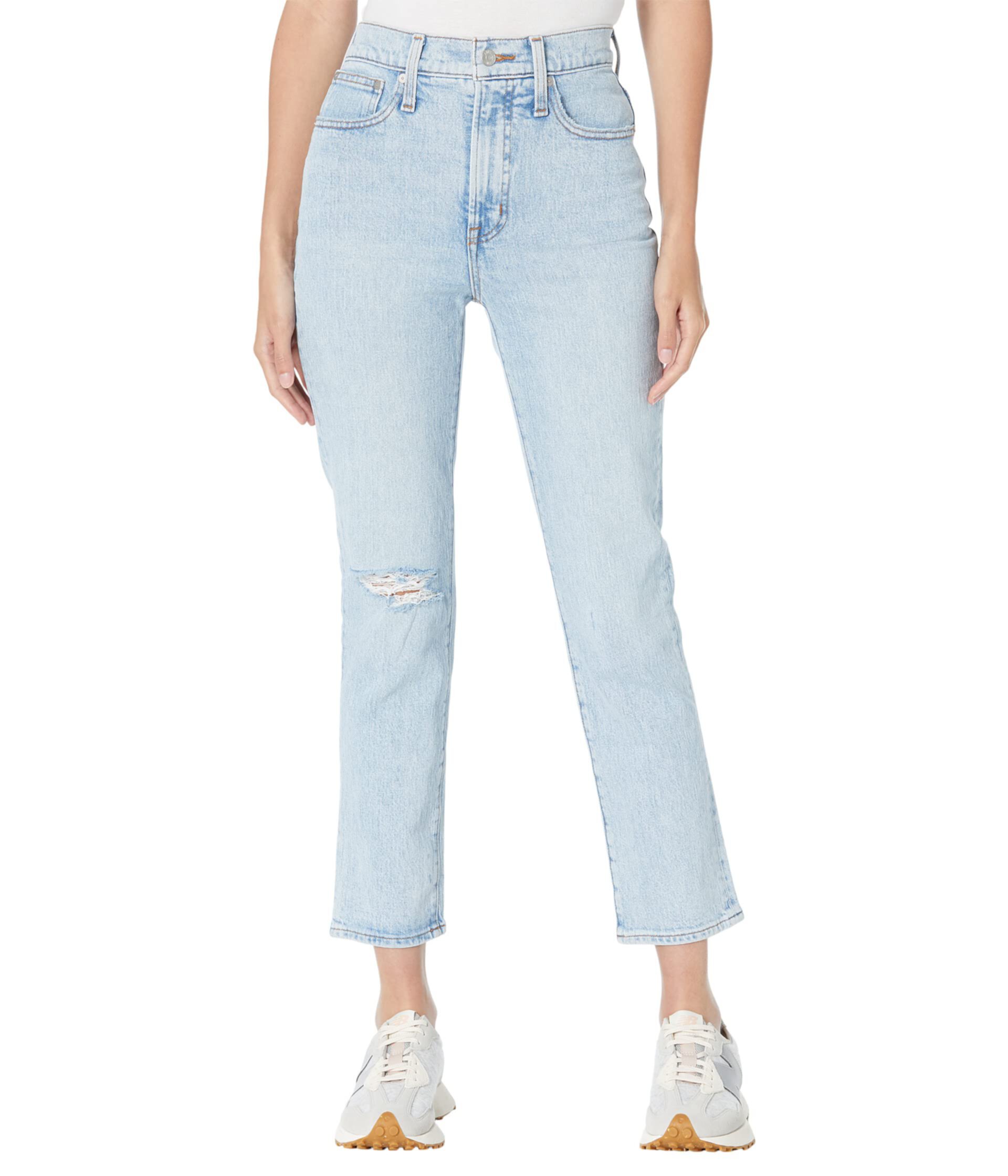 The Perfect Vintage Crop Jean in Sudbury Wash Madewell