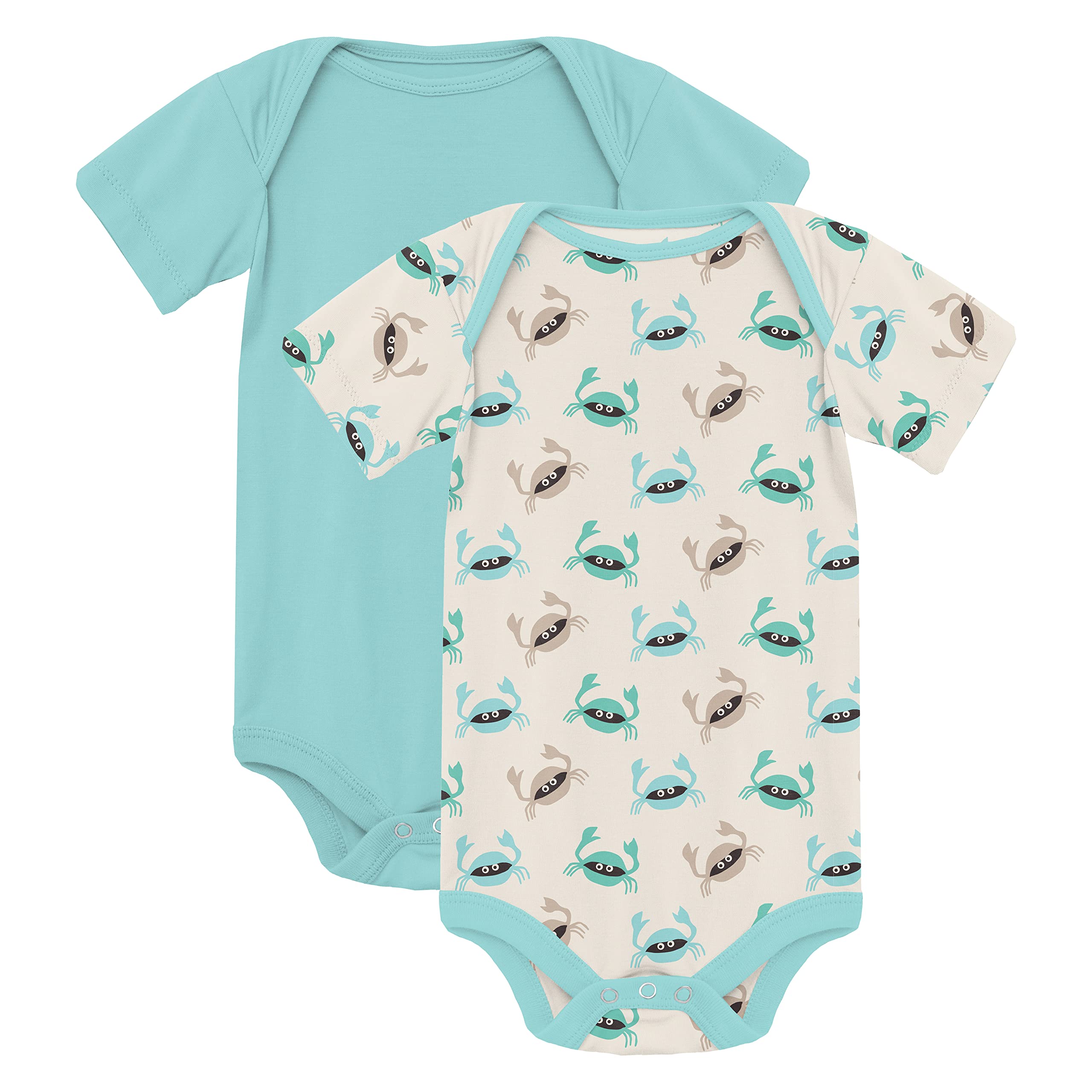 Short Sleeve One-Piece Set (Infant) Kickee Pants Kids