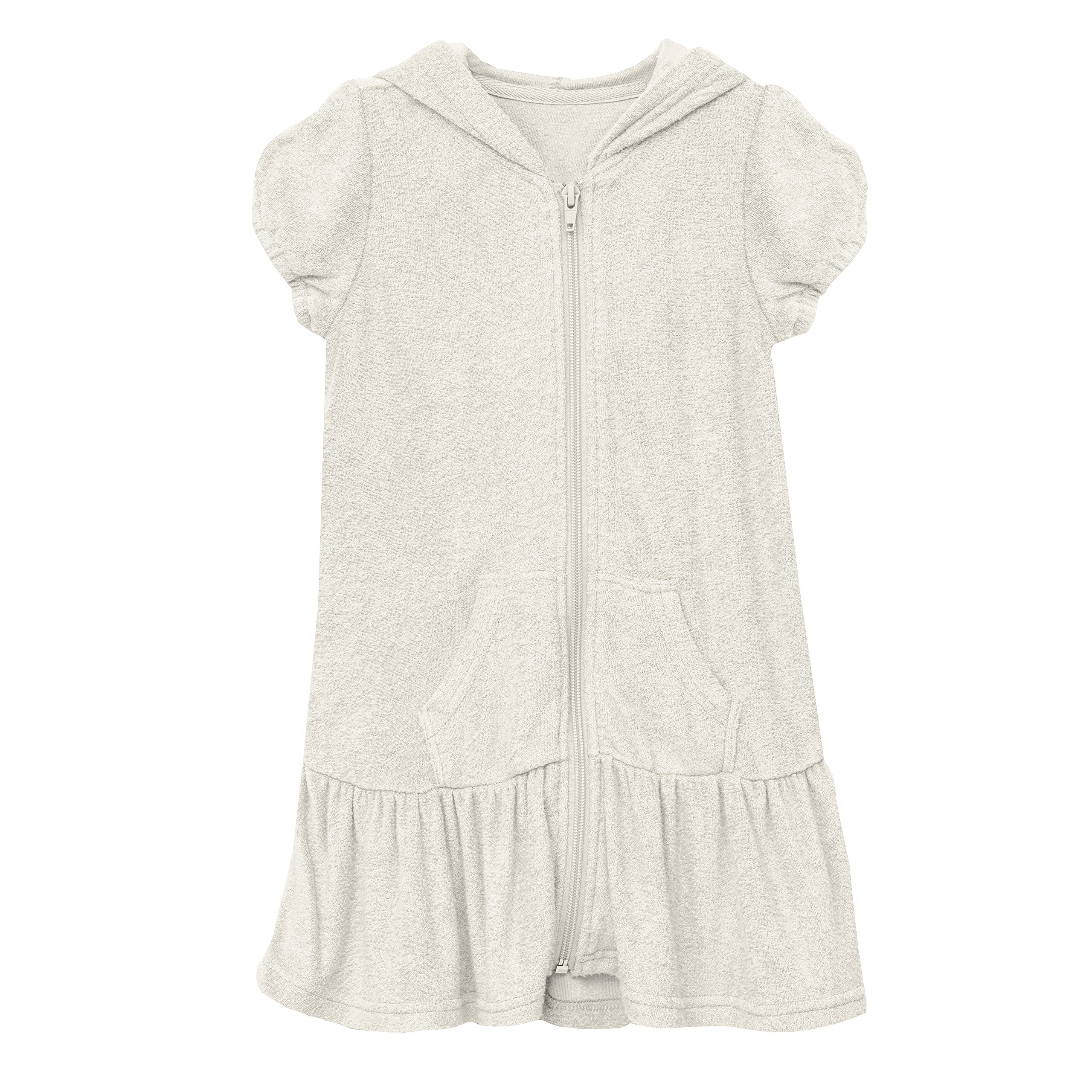 Terry Ruffle Swim Cover-Up (Toddler/Little Kids/Big Kids) Kickee Pants Kids