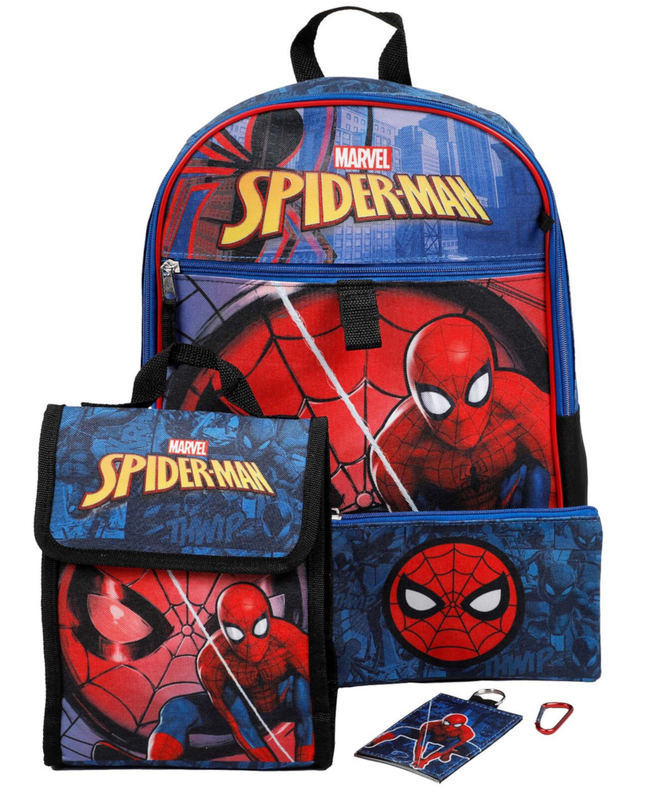 Рюкзак «Человек-паук», набор из 5 предметов BIOWORLD