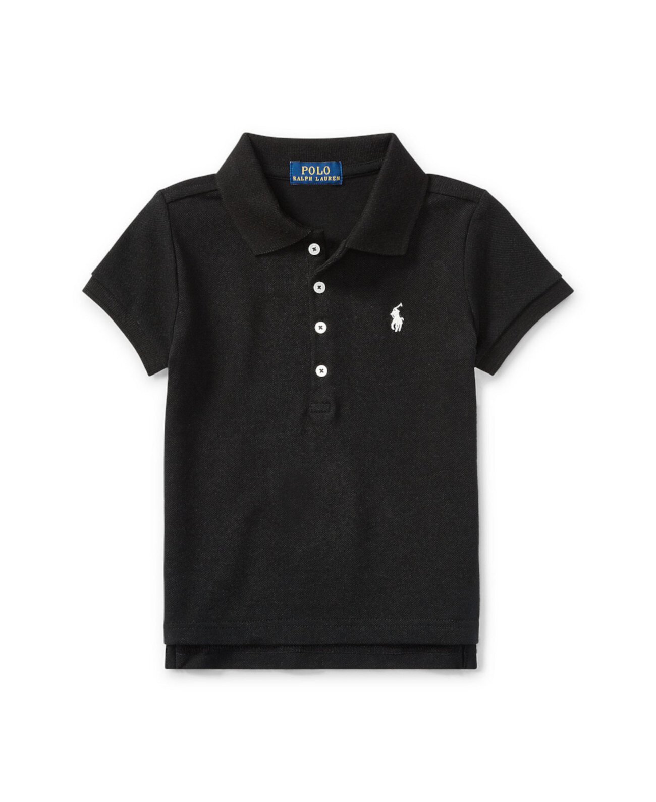 Рубашка поло из эластичной сетки для девочек для малышей Ralph Lauren
