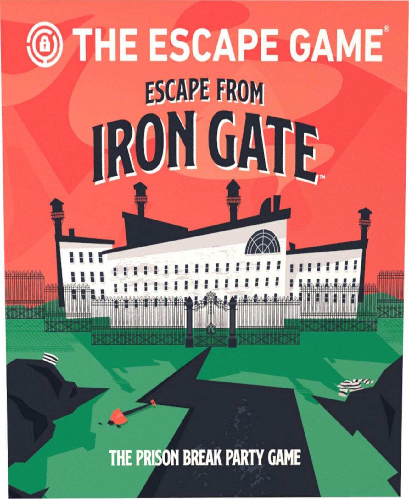 Pressman Games - Escape From Iron Gate Board Game Flat River Group