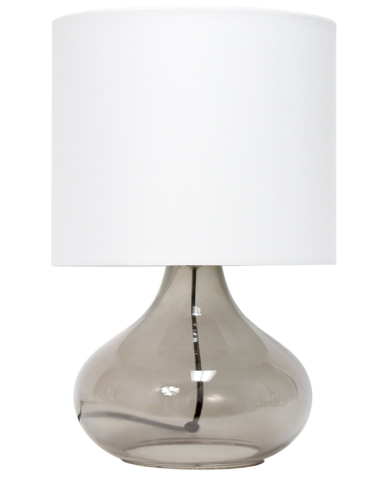 Стеклянная настольная лампа с каплями дождя Simple Designs