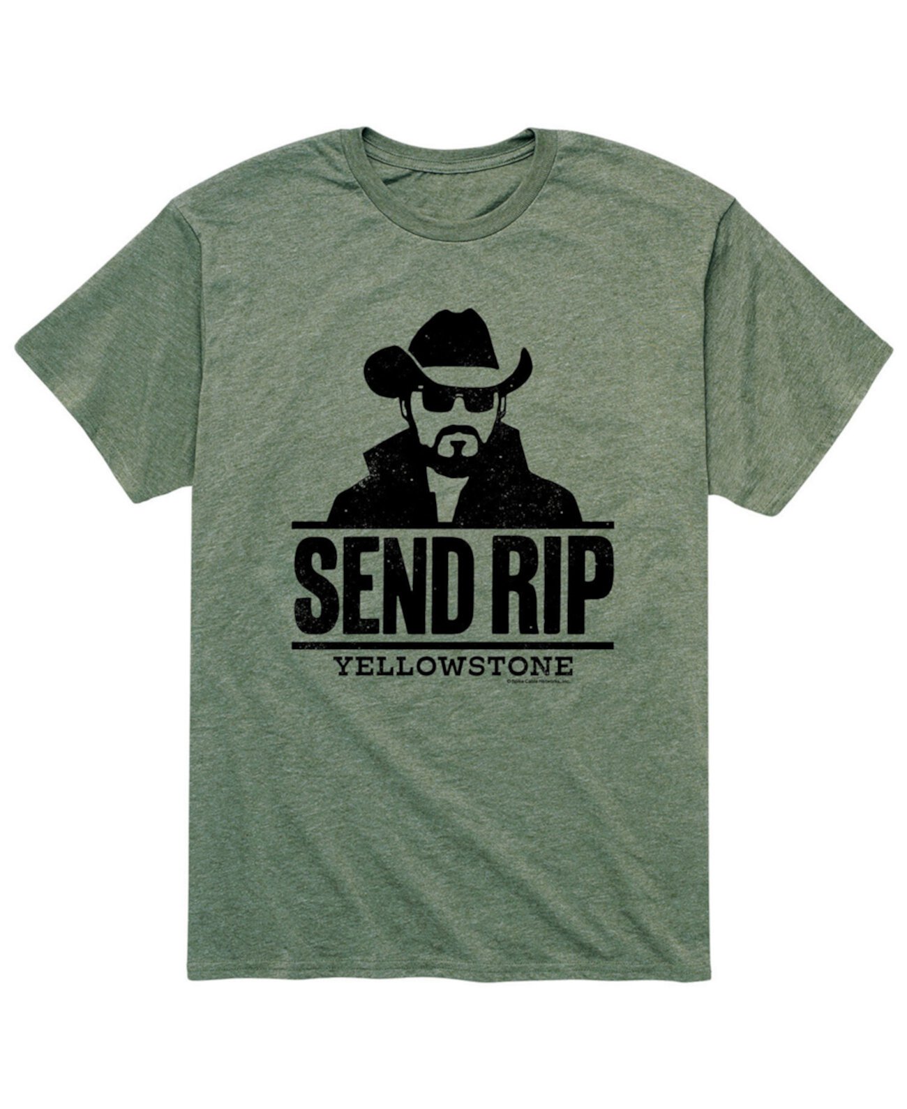 Мужская футболка Yellowstone Send Rip AIRWAVES