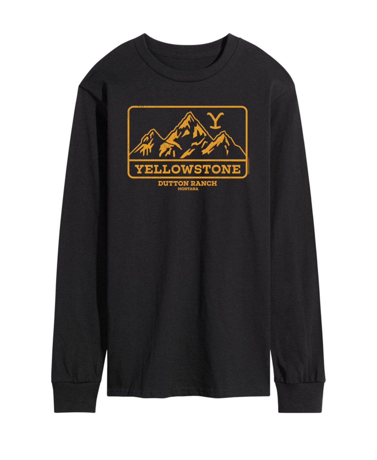 Мужская футболка с длинным рукавом Yellowstone Mountain AIRWAVES