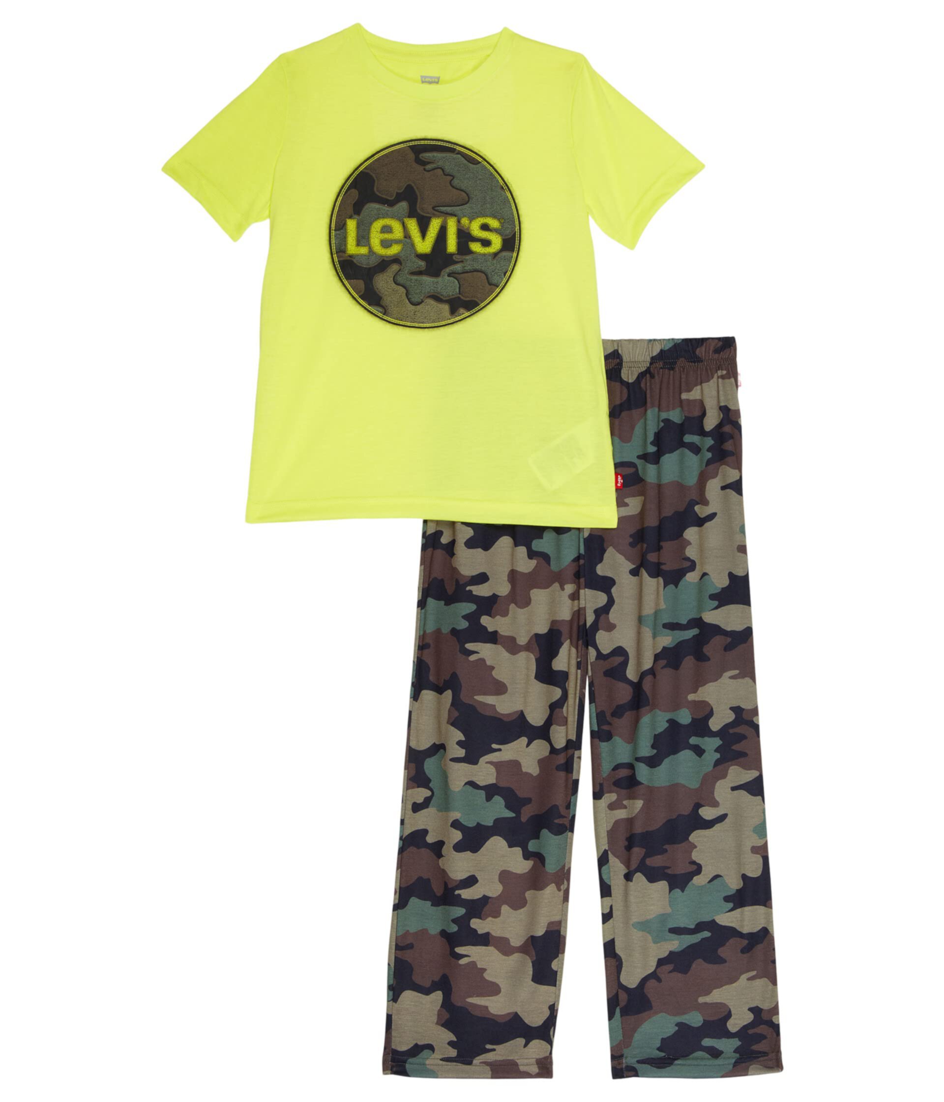 Пижамный комплект из двух предметов (маленькие дети/большие дети) Levi's®