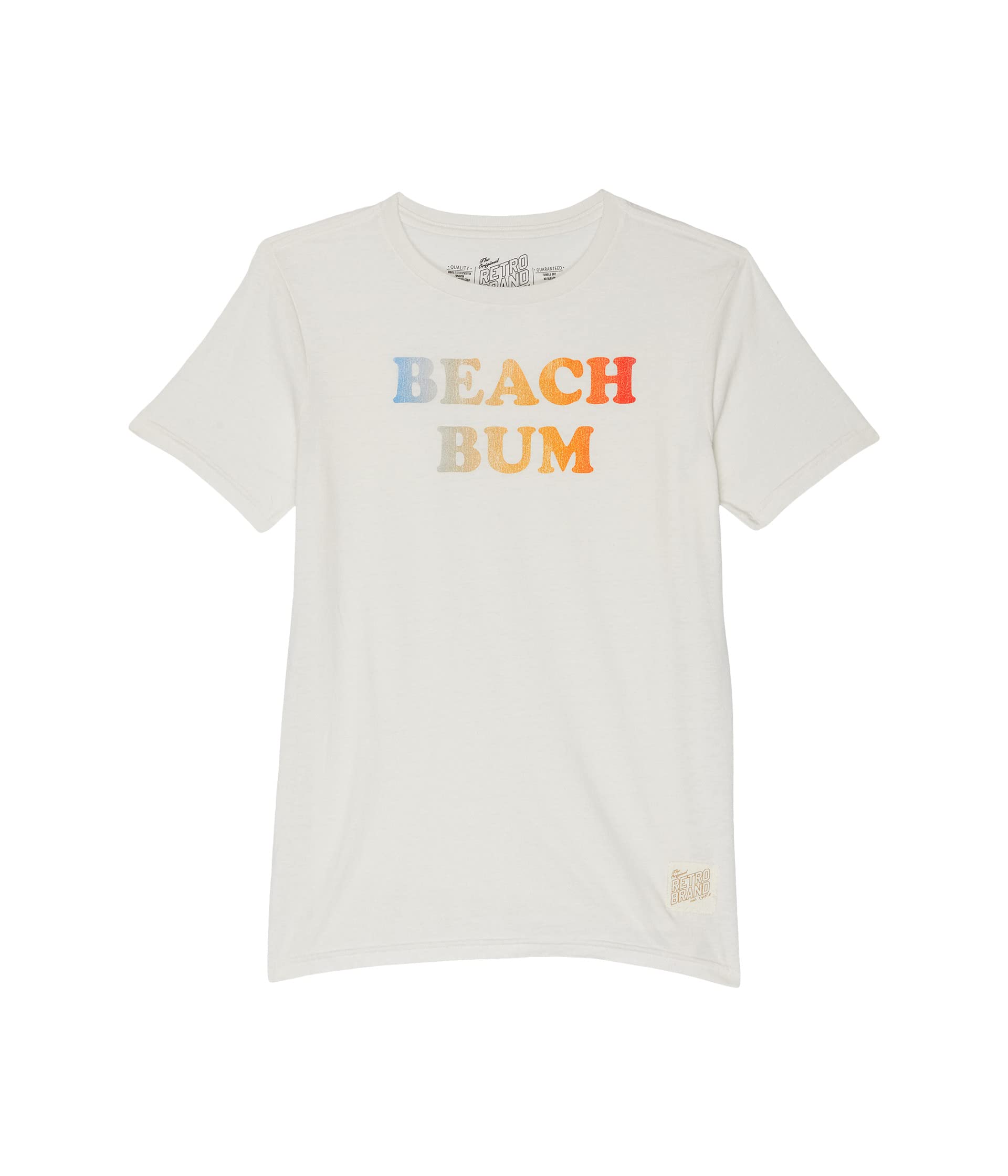 Хлопковая футболка для мальчиков Crew Neck Cotton Beach Bum от The Original Retro Brand Kids, свободный крой The Original Retro Brand Kids