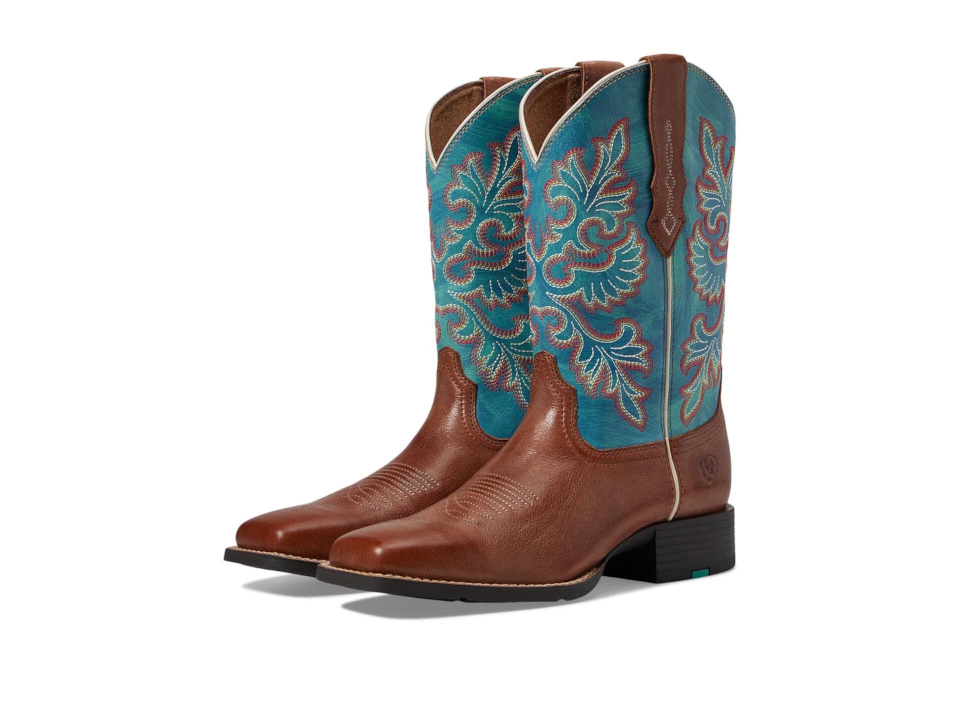 Женские Сапоги Ariat Round Up Wide Square Toe StretchFit Western Boot Ariat