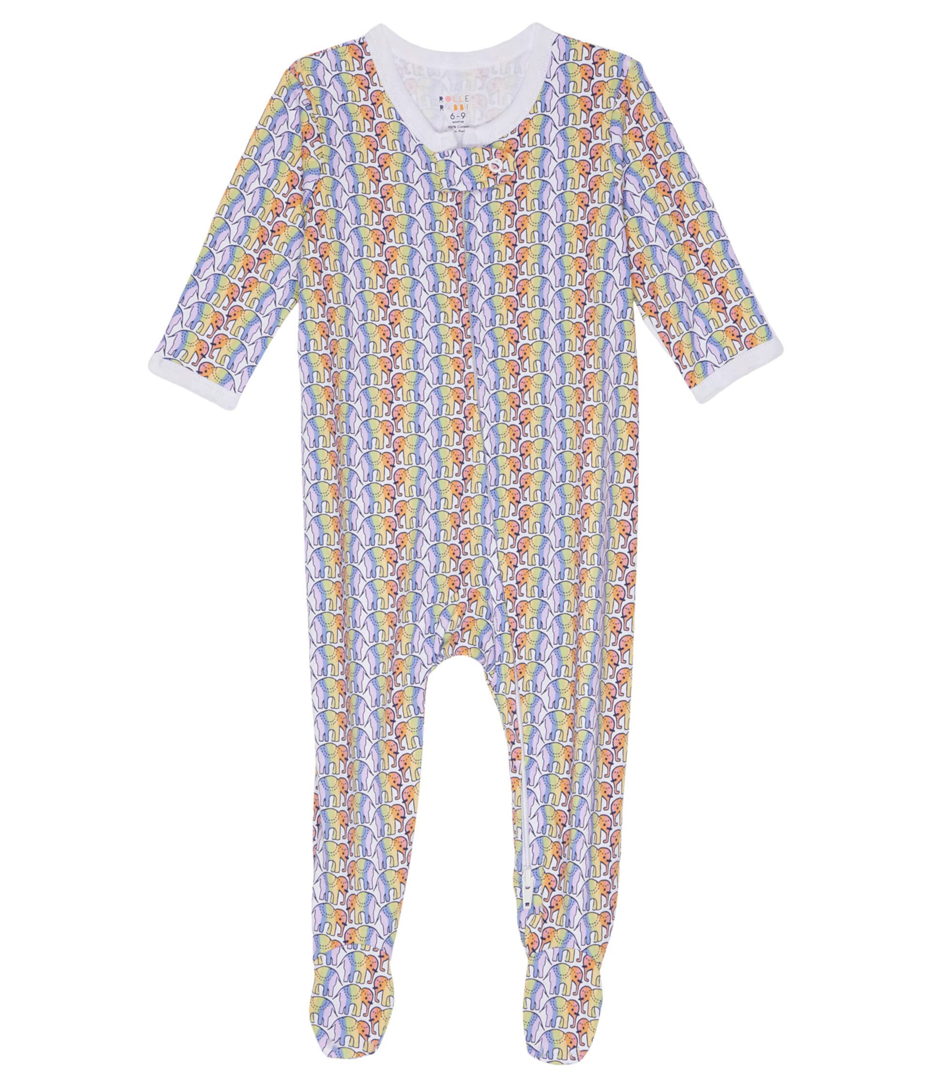 Tie-Dye Daze Footie Pajamas (Infant) Roller Rabbit Kids