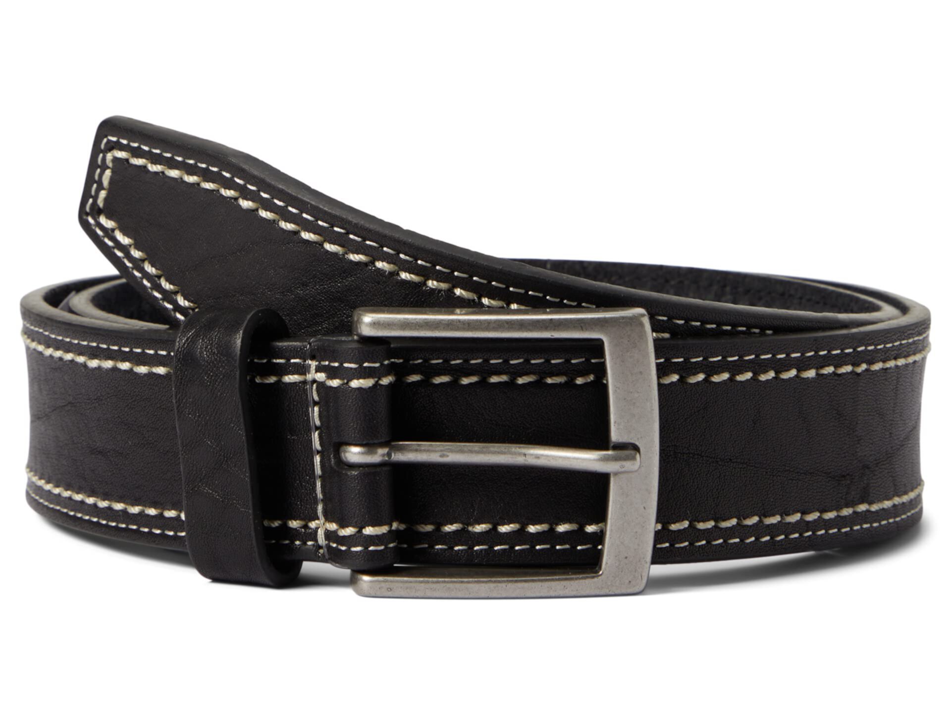 Double Contrast Stitch Belt Johnston & Murphy