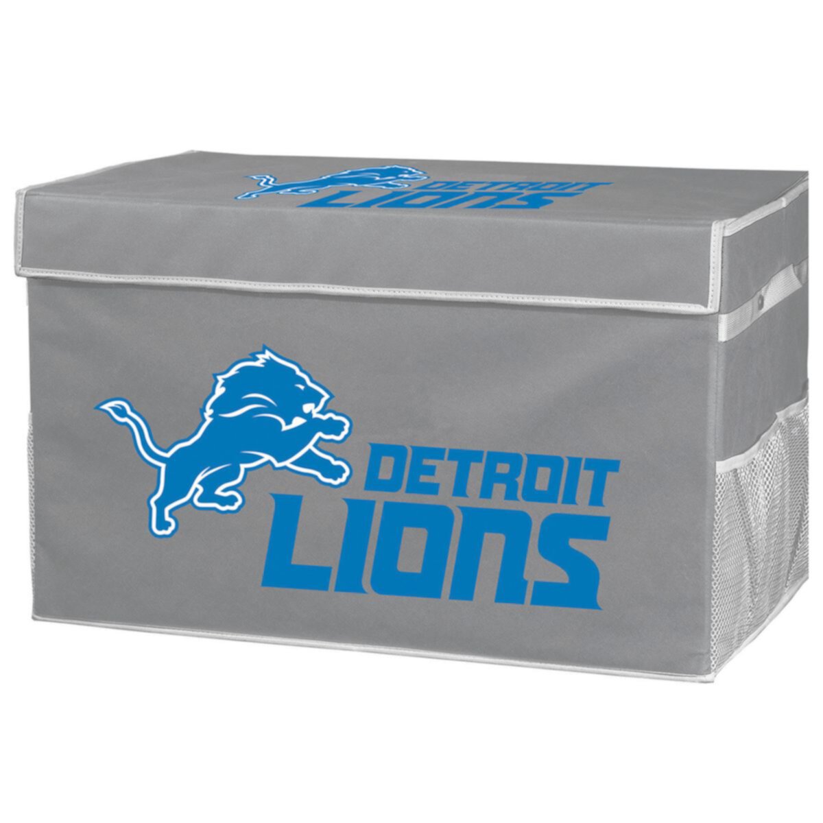 Franklin Sports Detroit Lions Small Collapsible Footlocker Storage Bin Franklin Sports